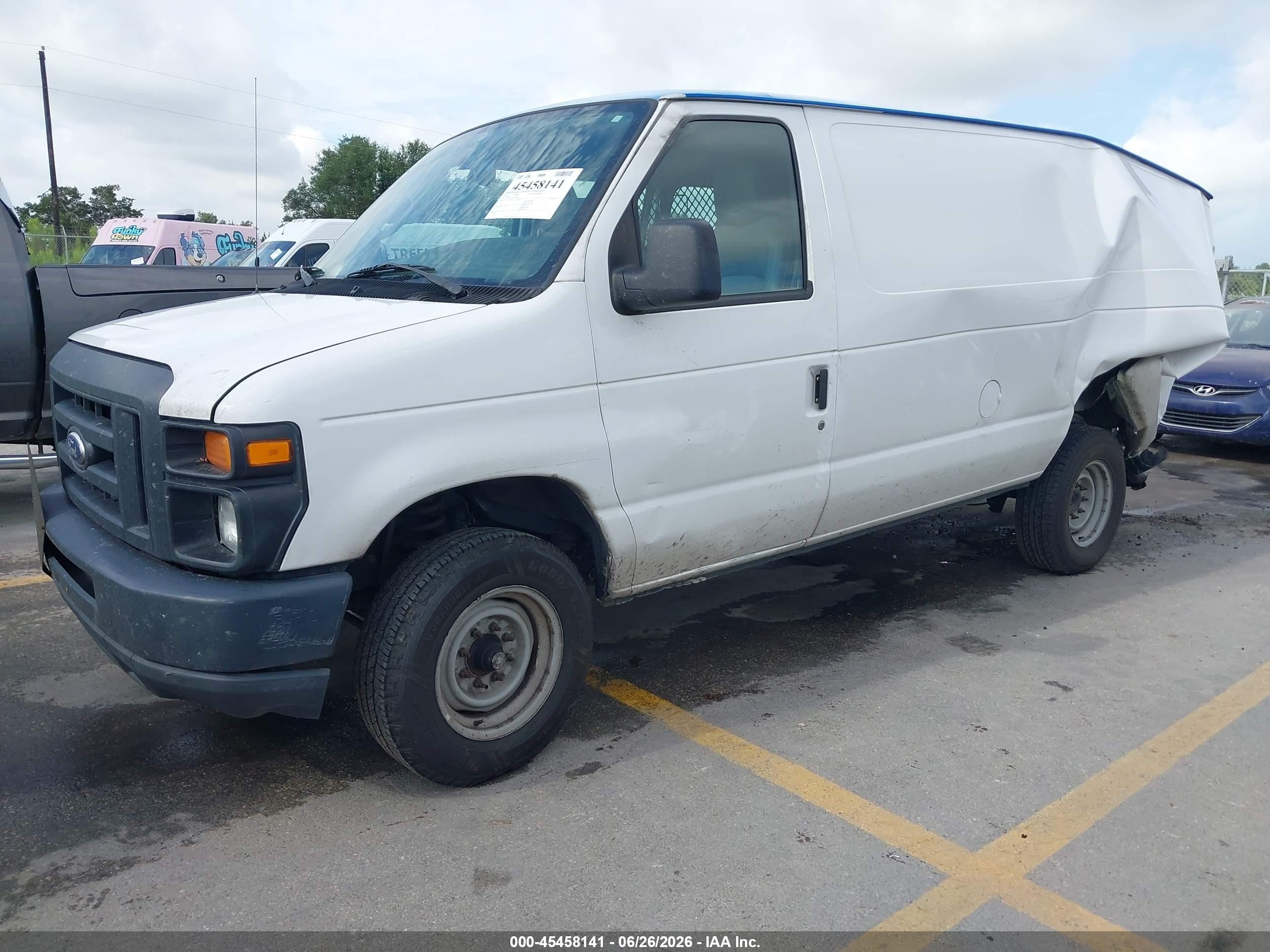 2014 Ford E-350 Super Duty Commercial/recreational White vin: 1FTSS3EL7EDB18263