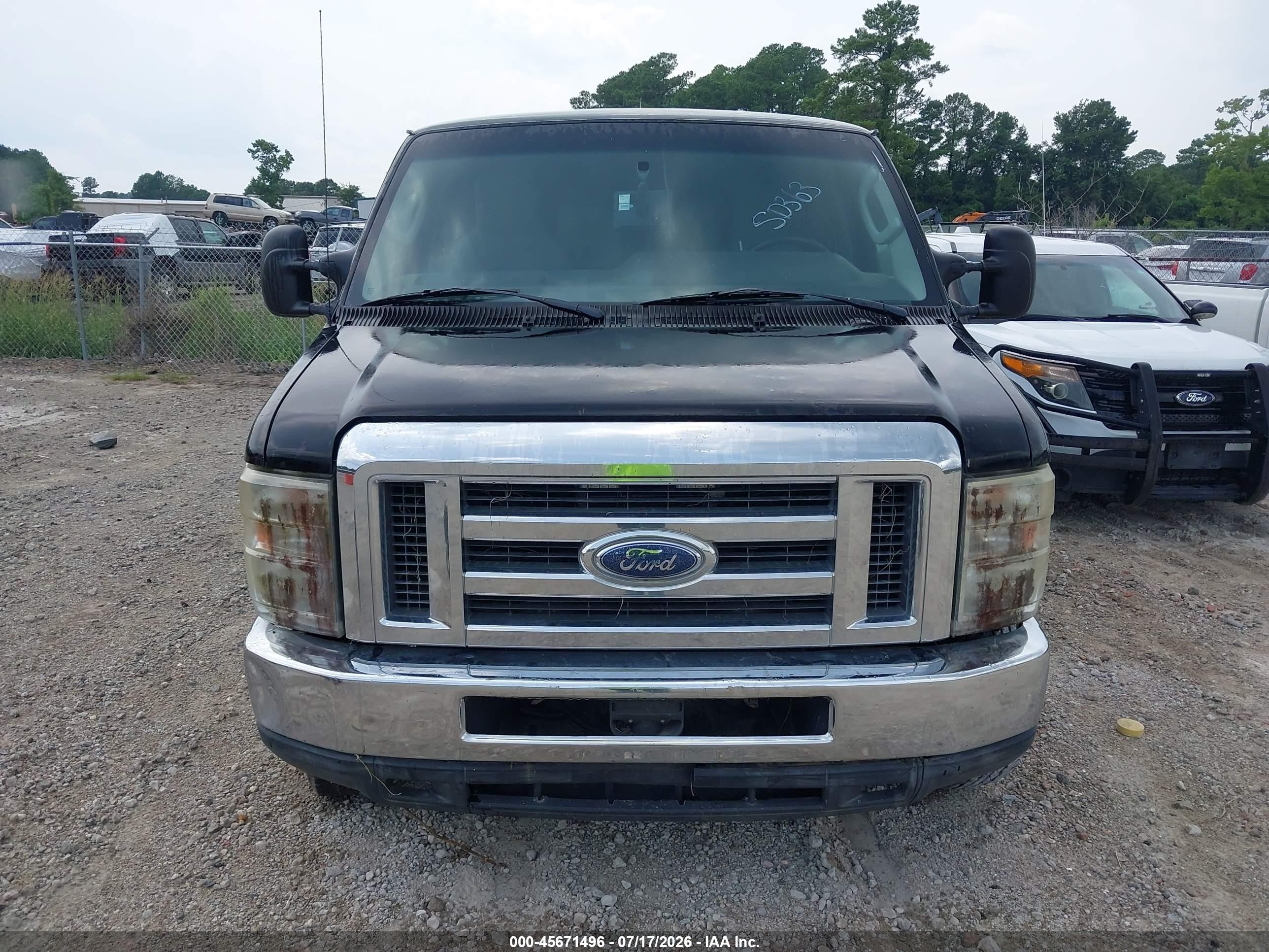 2013 Ford E-350 Super Duty Commercial Black vin: 1FTSS3ES6DDA08004