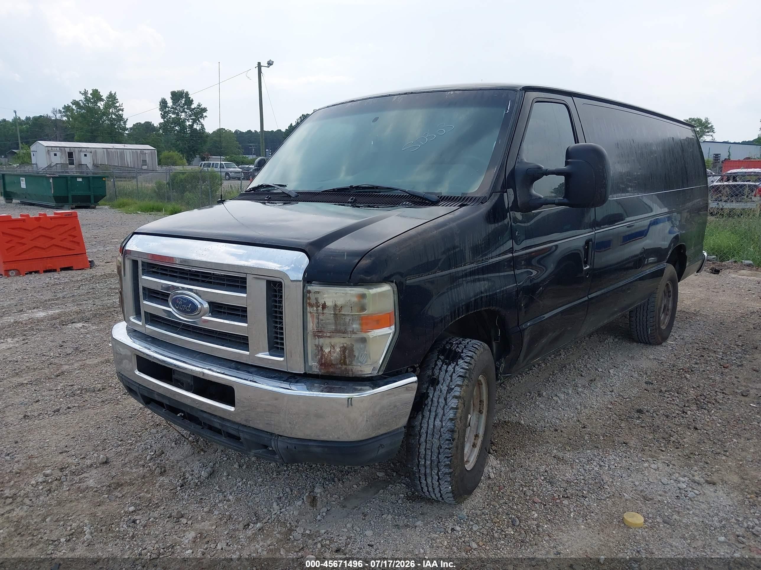 2013 Ford E-350 Super Duty Commercial Black vin: 1FTSS3ES6DDA08004