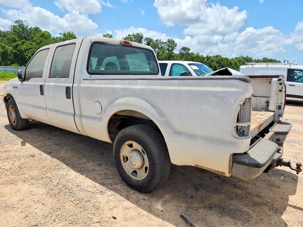 2006 Ford F250 Super Duty White vin: 1FTSW20506EB64536