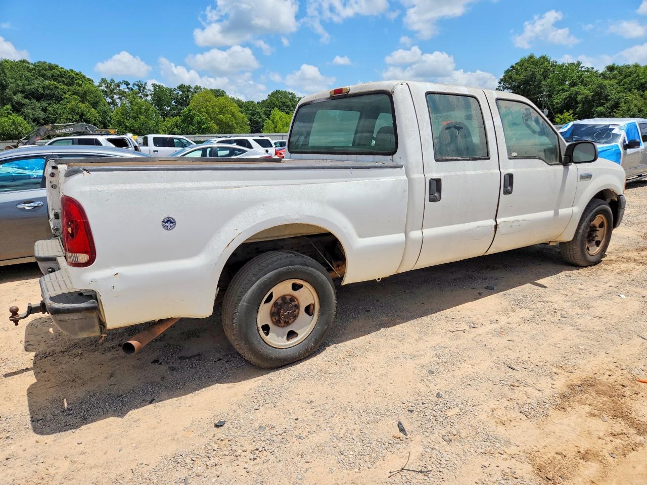 2006 Ford F250 Super Duty White vin: 1FTSW20506EB64536