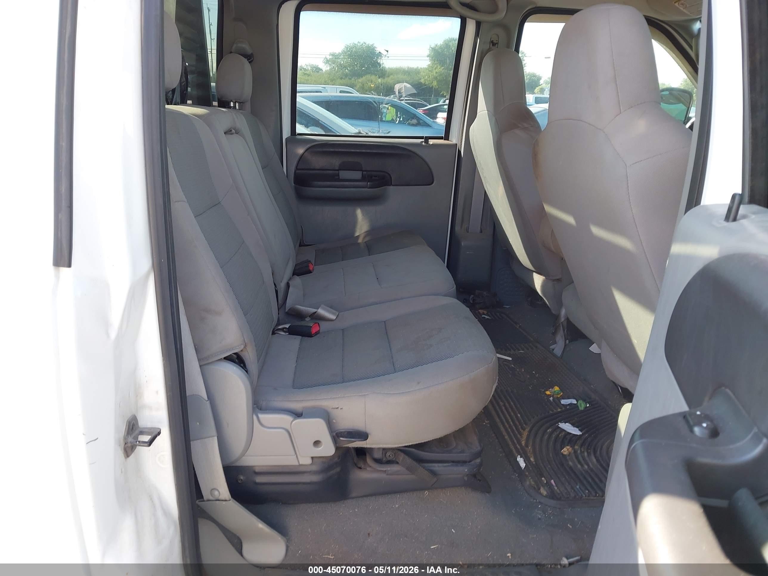 2005 Ford Super Duty F-250 Lariat/xl/xlt White vin: 1FTSW20515ED15849