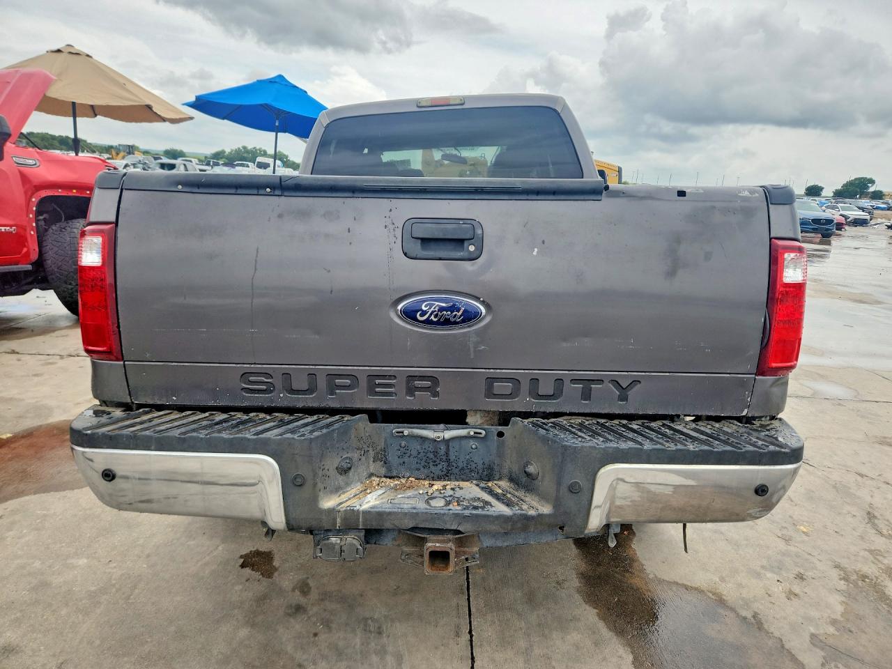 2009 Ford F250 Super Duty Gray vin: 1FTSW20529EA16750