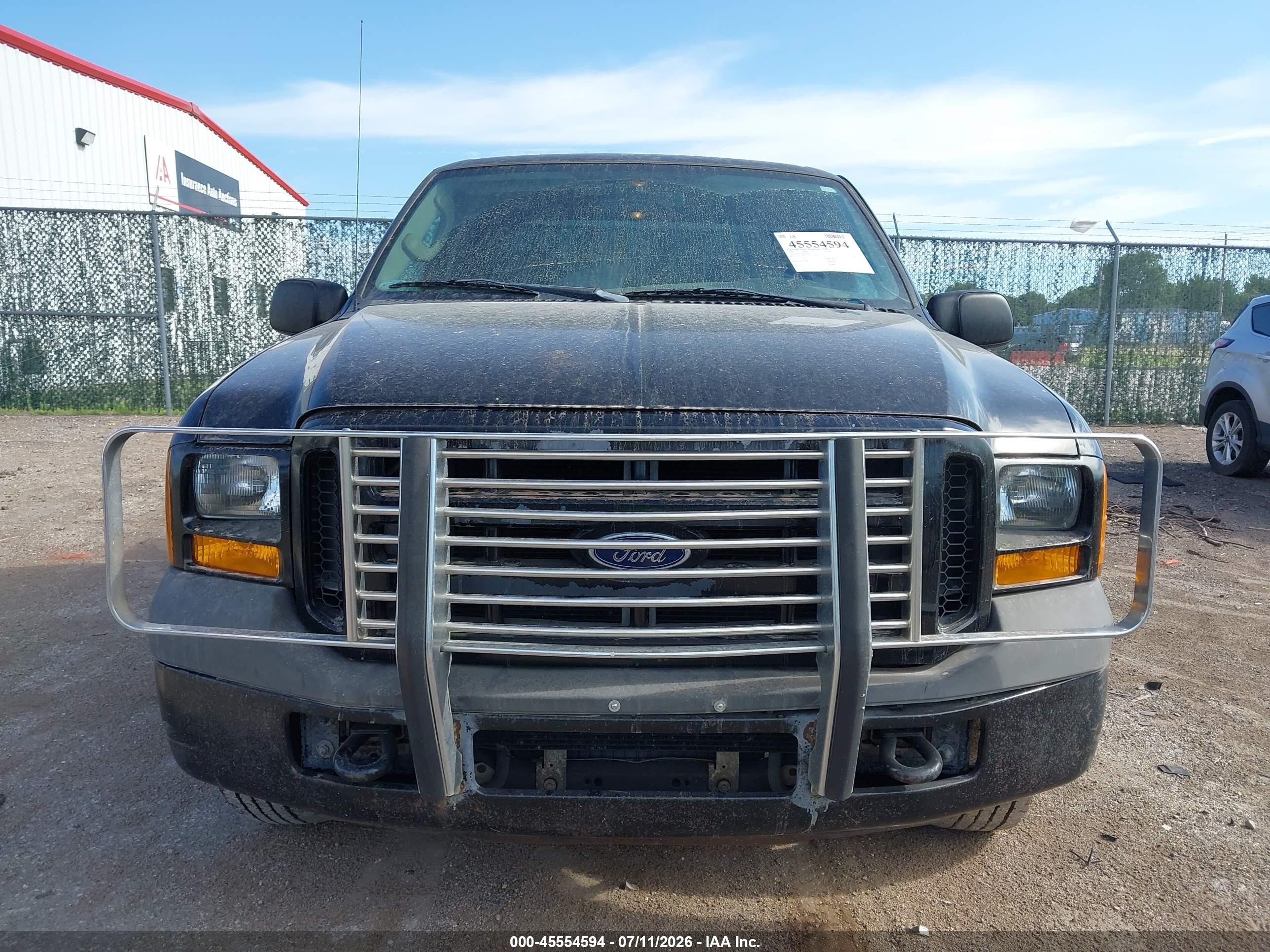 2006 Ford F-250 Lariat/xl/xlt Black vin: 1FTSW20536EC43439