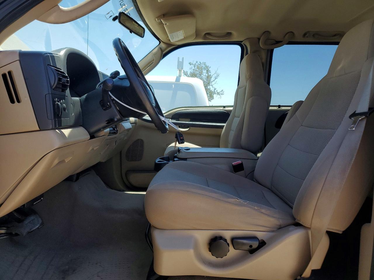 2006 Ford F250 Super Duty Tan vin: 1FTSW20556EC85286