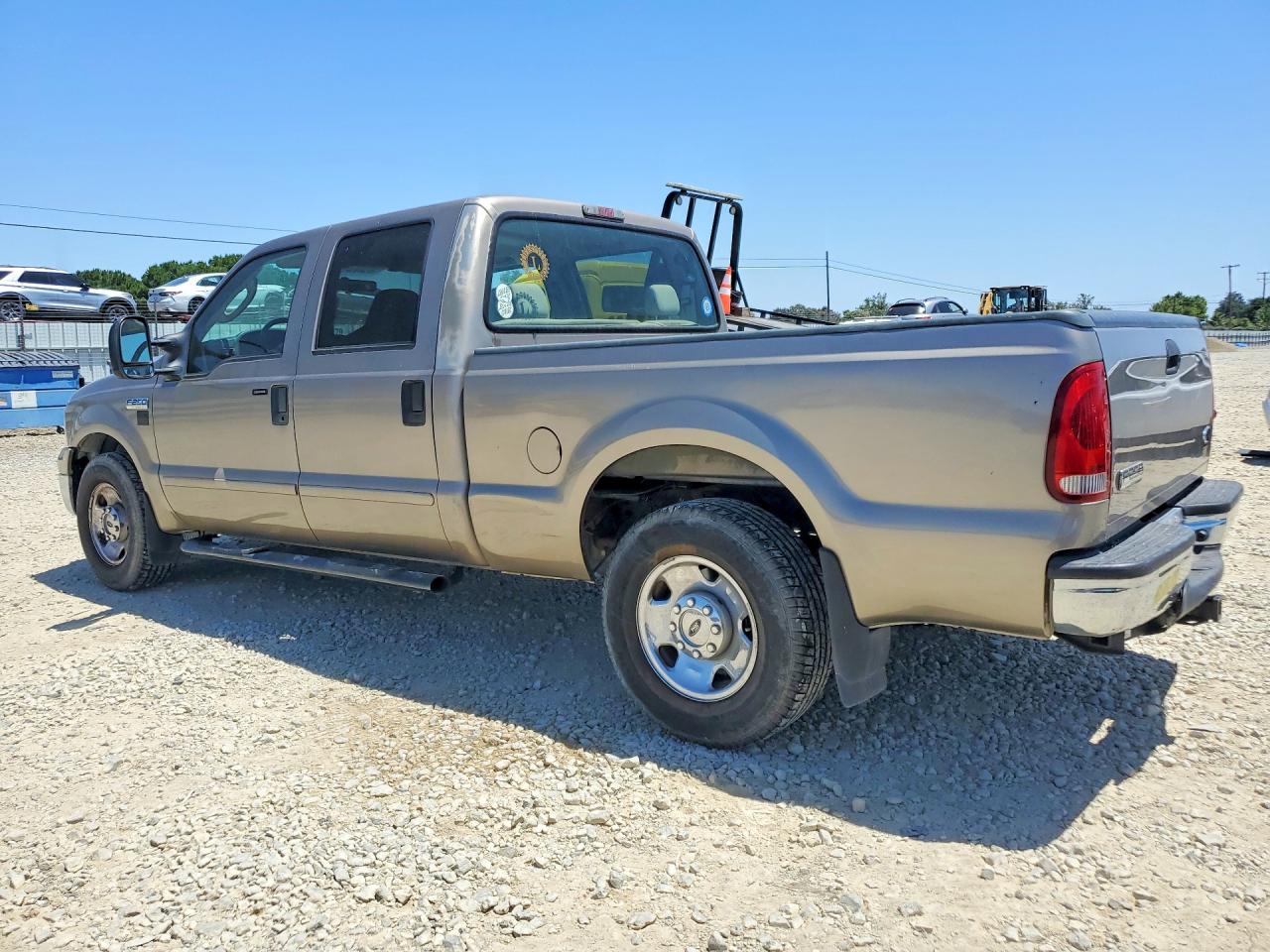 2006 Ford F250 Super Duty Tan vin: 1FTSW20556EC85286