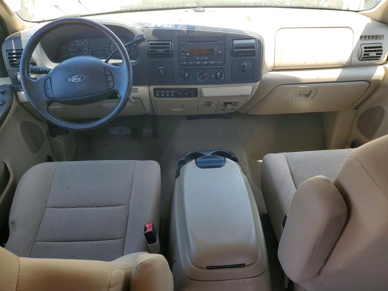 2006 Ford F250 Super Duty Tan vin: 1FTSW20556EC85286
