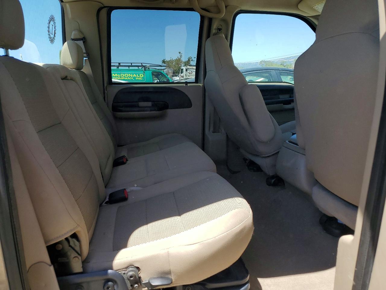 2006 Ford F250 Super Duty Tan vin: 1FTSW20556EC85286