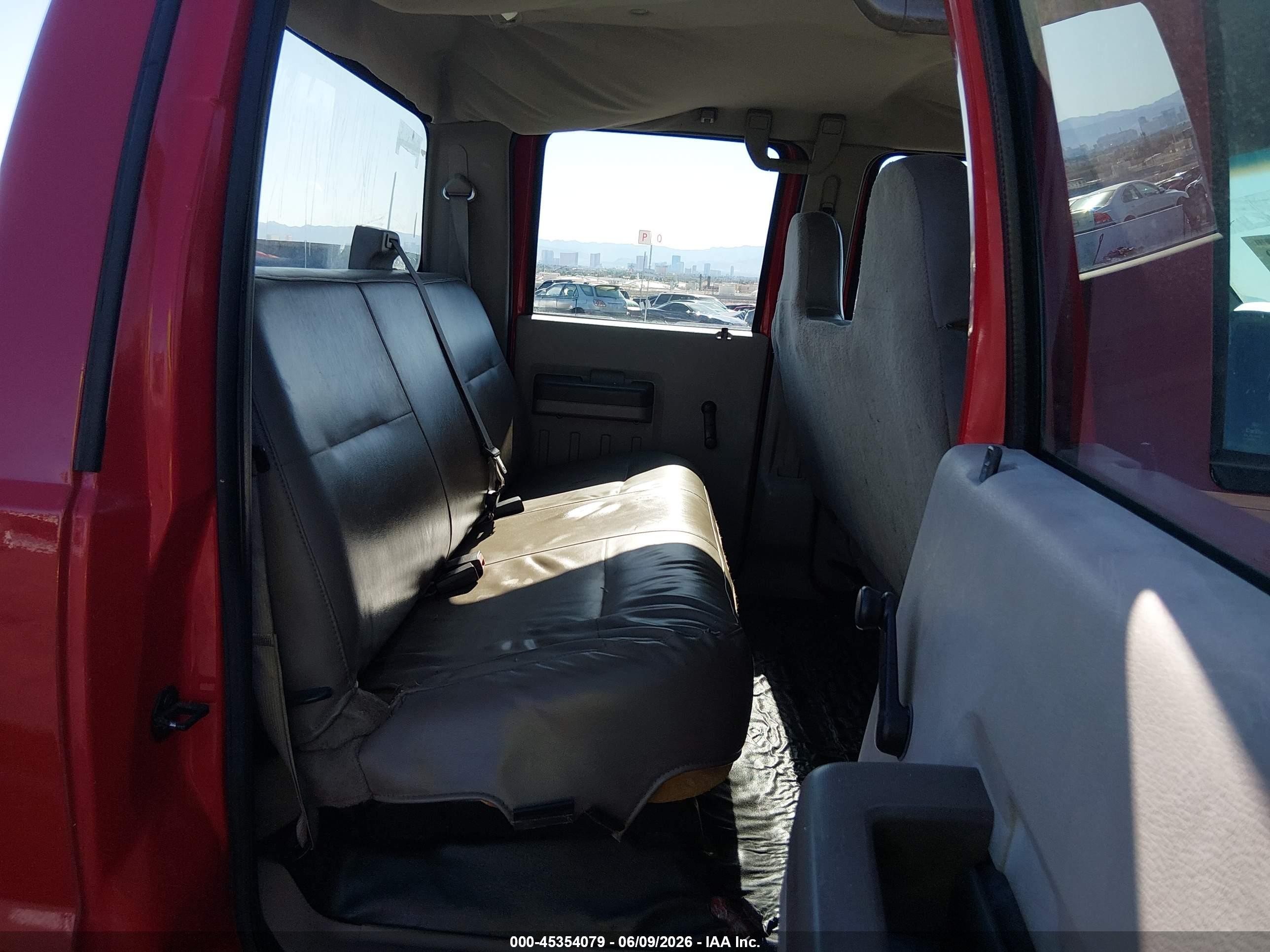 2008 Ford F-250 King Ranch/lariat/xl/xlt Red vin: 1FTSW20598EC21237