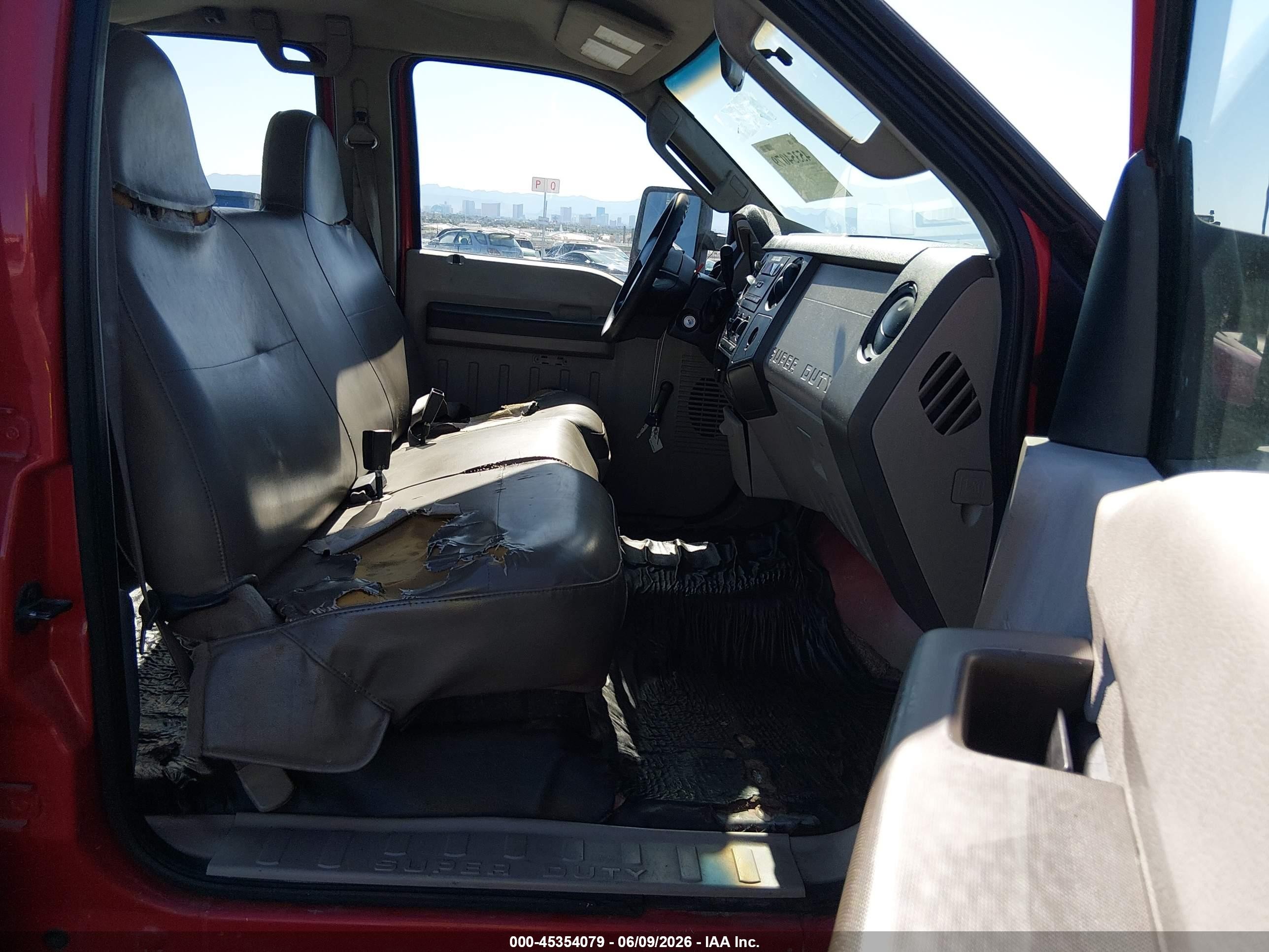 2008 Ford F-250 King Ranch/lariat/xl/xlt Red vin: 1FTSW20598EC21237