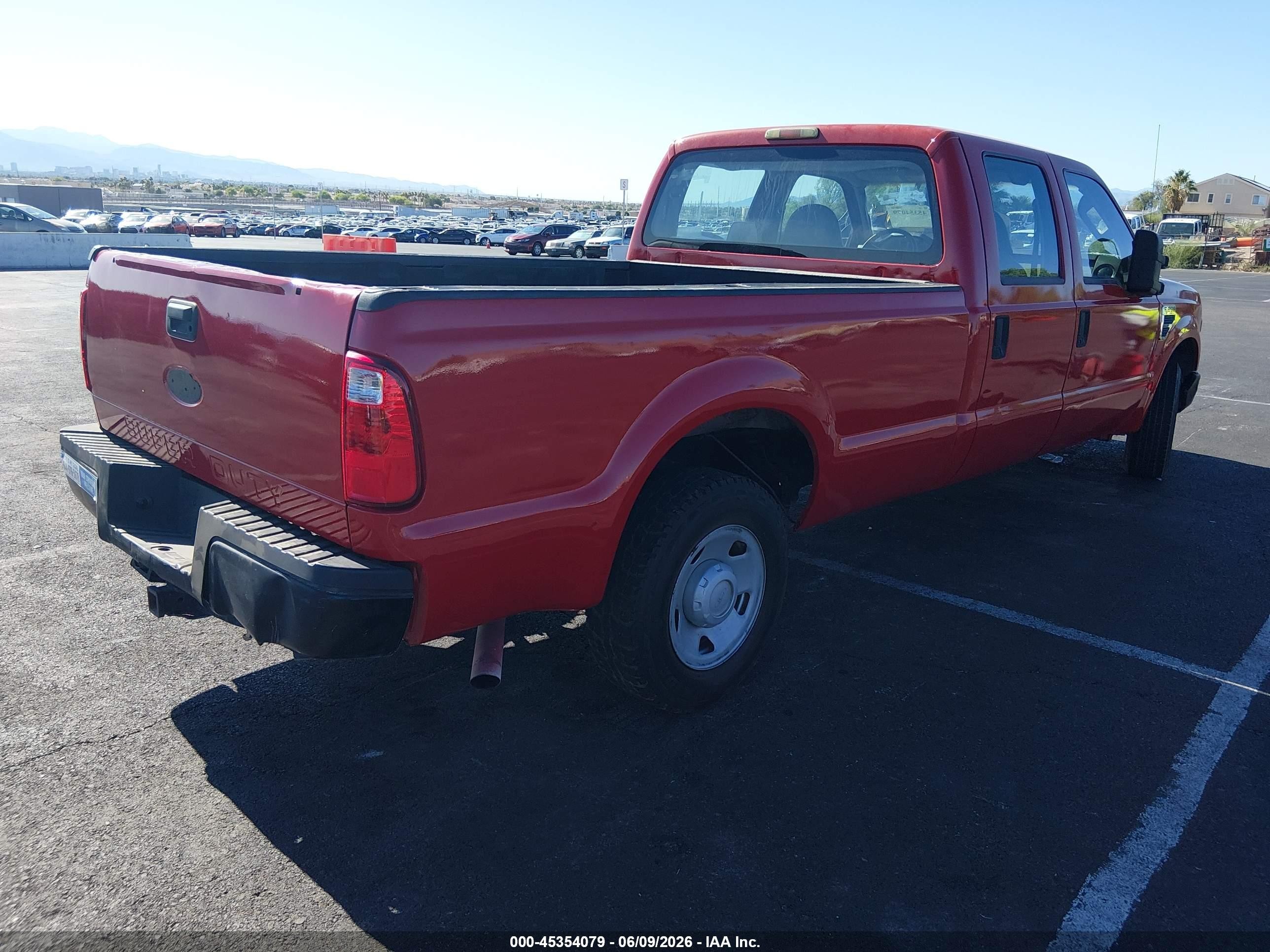 2008 Ford F-250 King Ranch/lariat/xl/xlt Red vin: 1FTSW20598EC21237