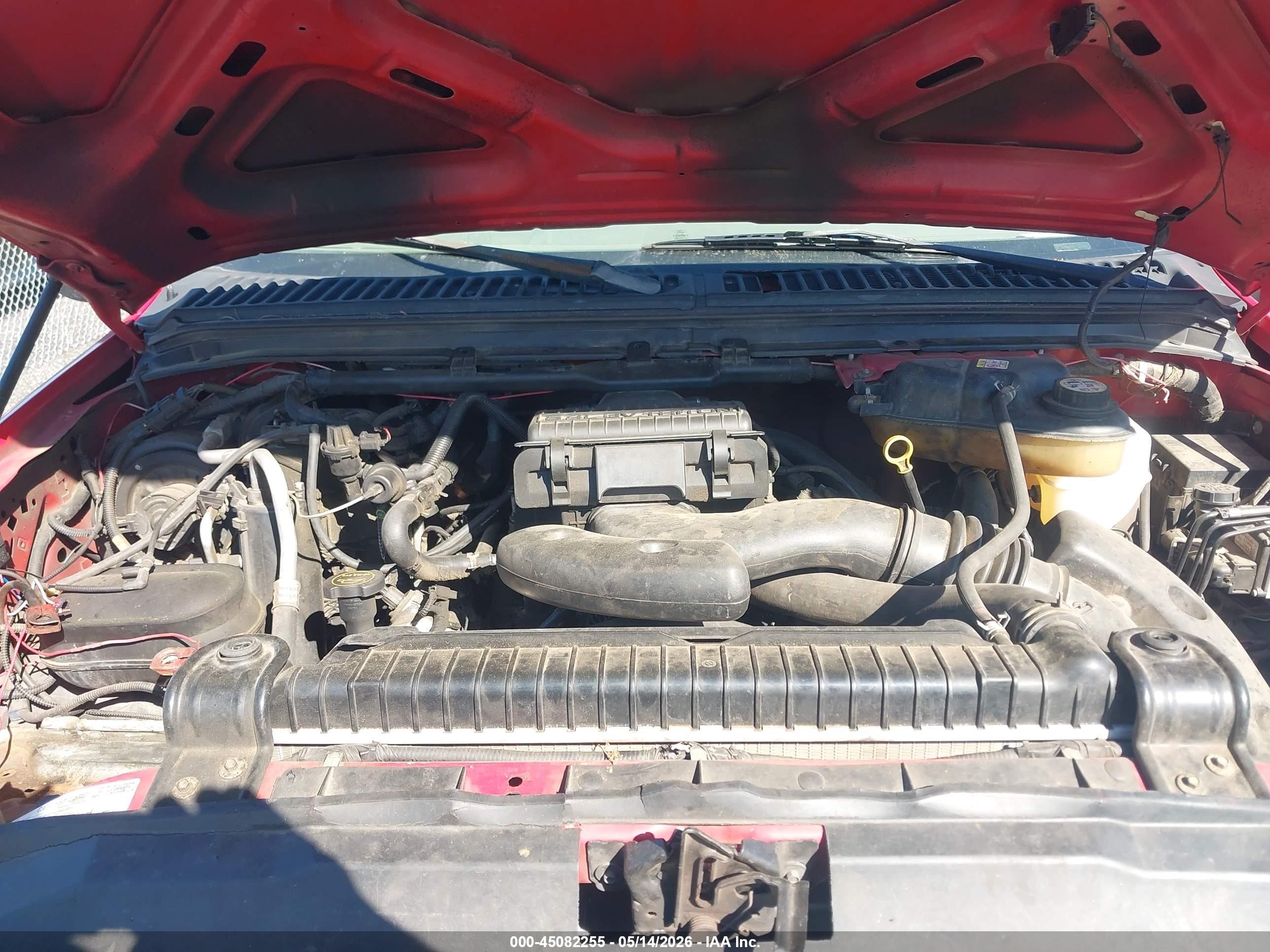 2006 Ford F-250   Red vin: 1FTSW205X6EB26117