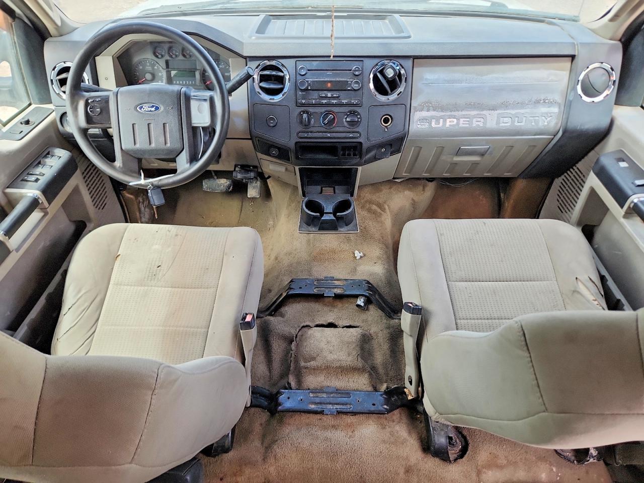 2008 Ford F250 Super Duty White vin: 1FTSW205X8EE51997
