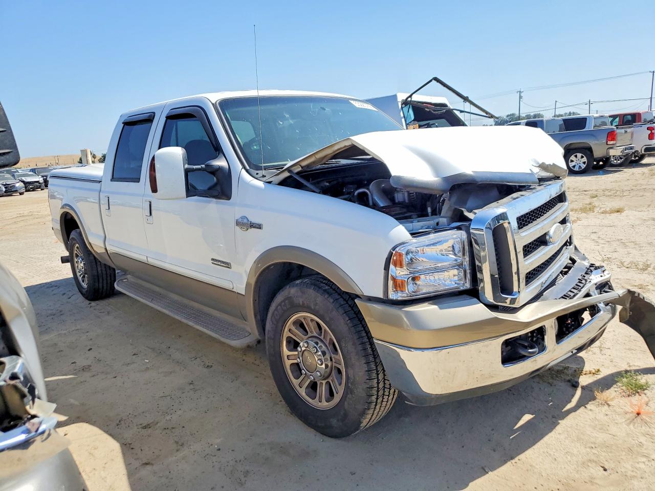 2005 Ford F250 Super Duty Двухцветный vin: 1FTSW20P05EA80295