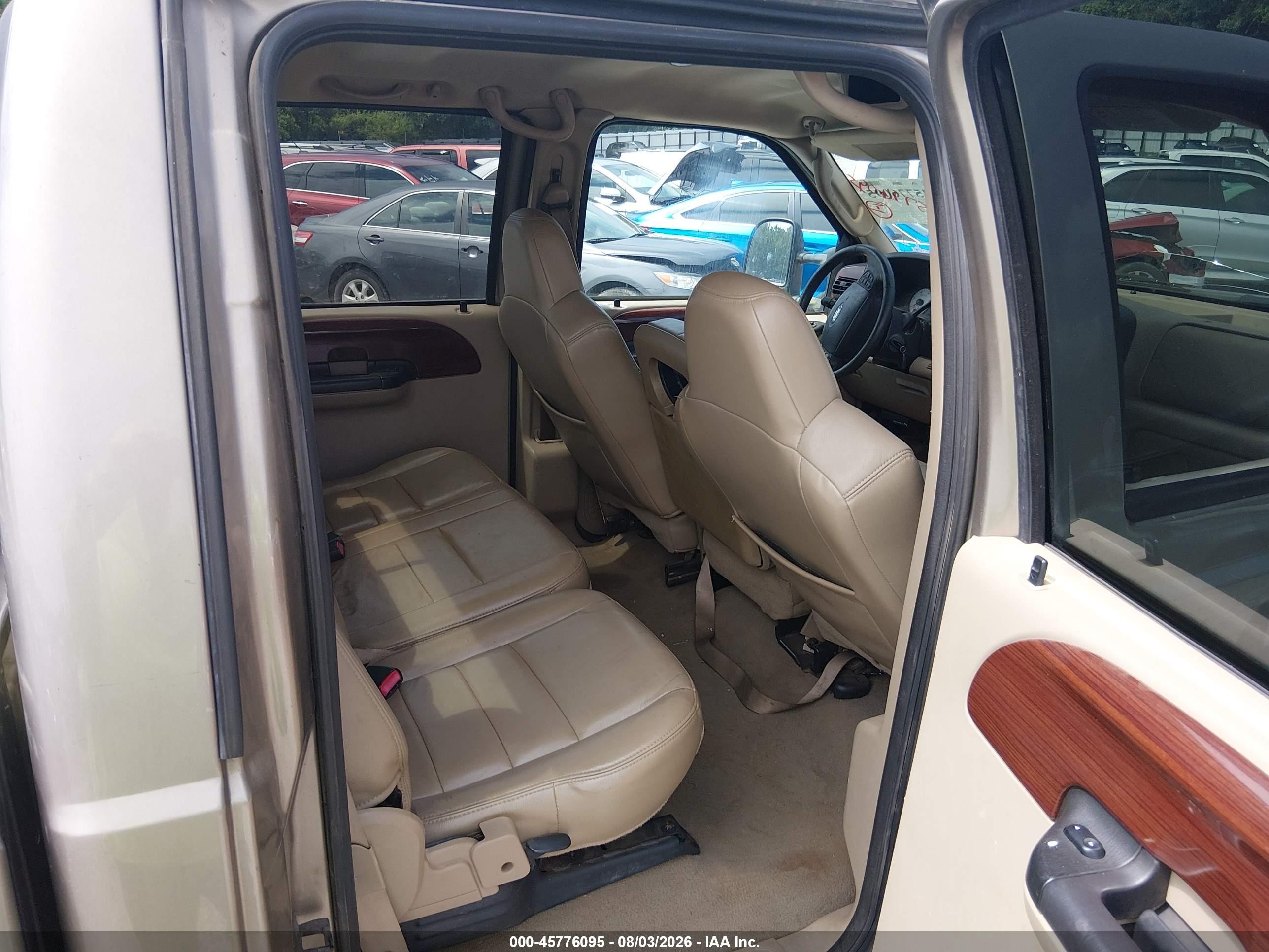 2005 Ford F-250 Lariat/xl/xlt Gray vin: 1FTSW20P15EA55809