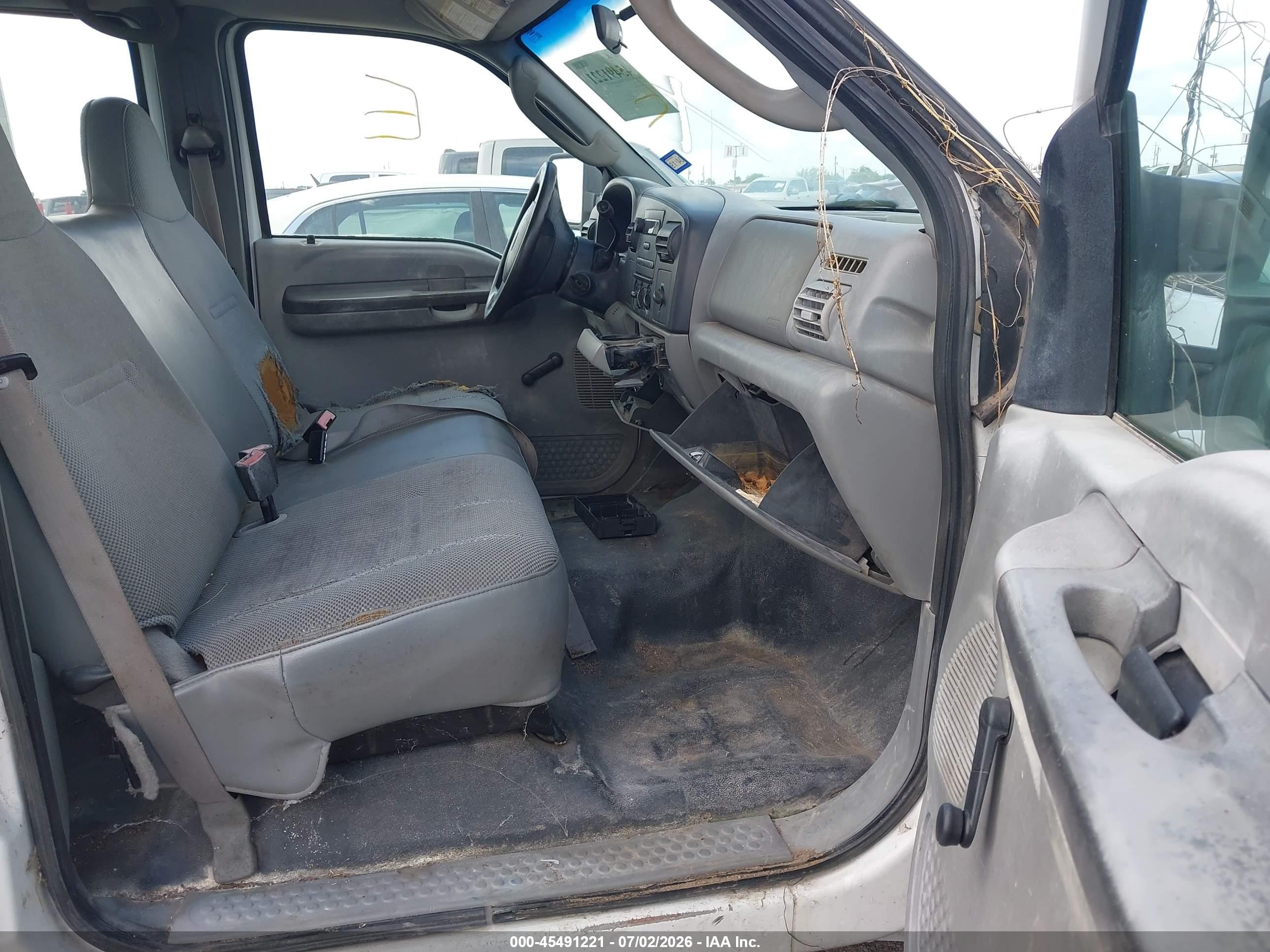 2006 Ford F-250 Lariat/xl/xlt Белый vin: 1FTSW20P16EB50386