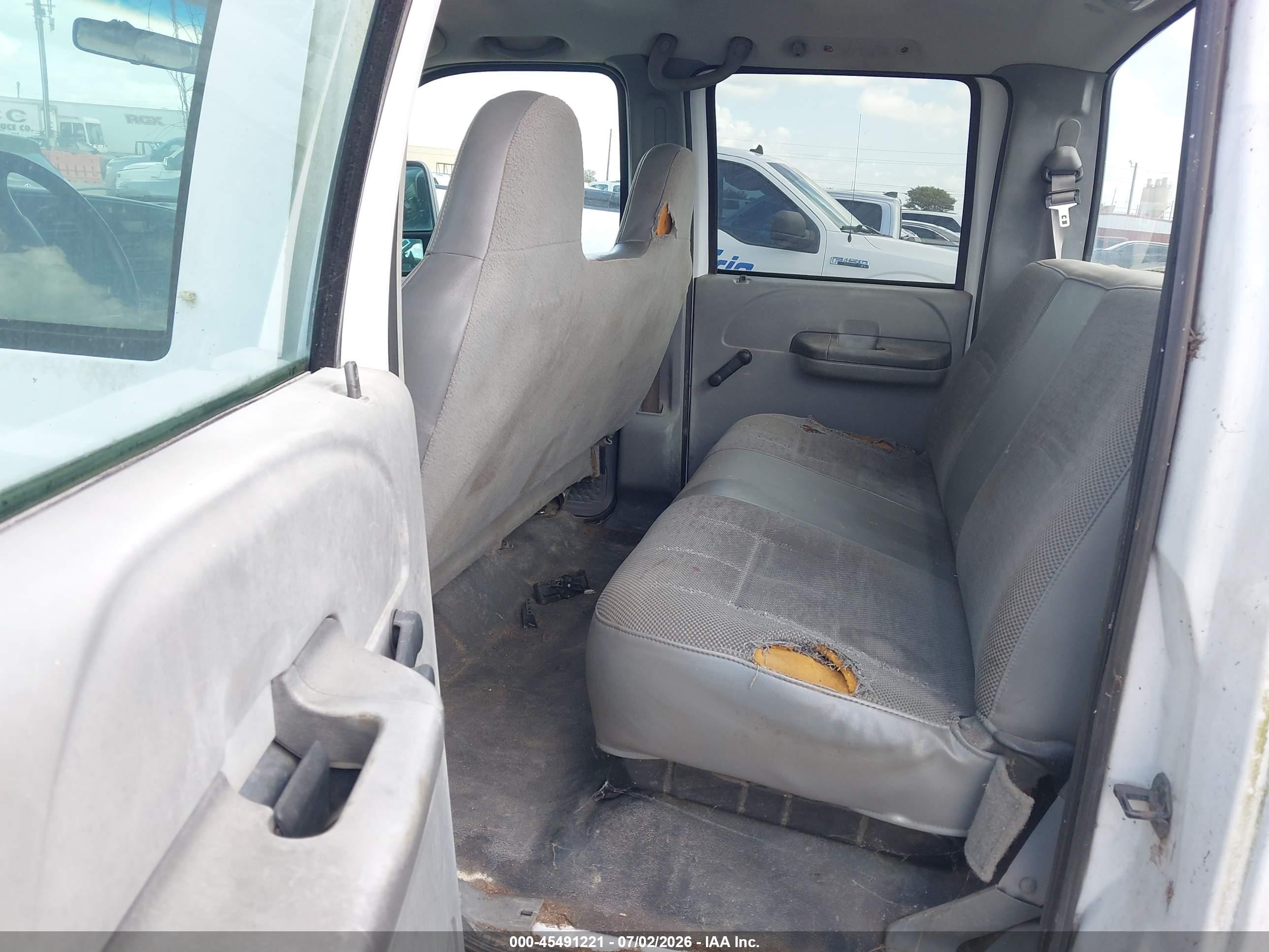 2006 Ford F-250 Lariat/xl/xlt Белый vin: 1FTSW20P16EB50386