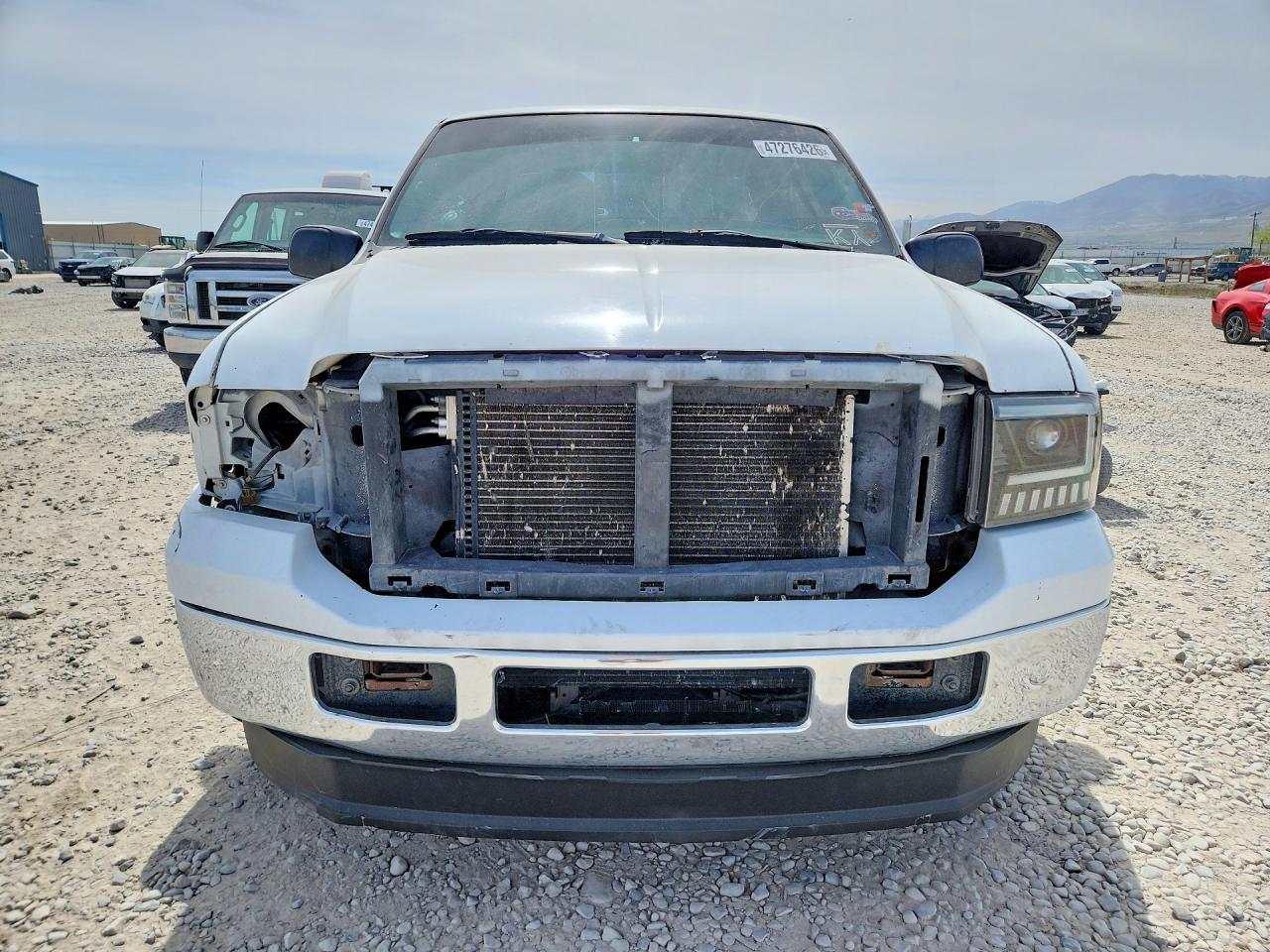 2005 Ford F250 Super Duty Белый vin: 1FTSW20P25EB17427