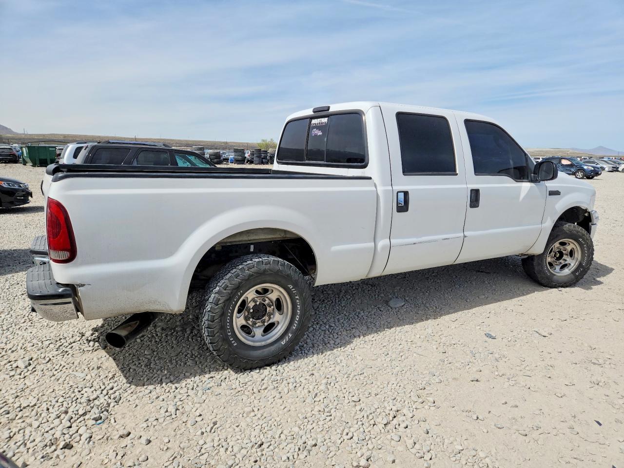 2005 Ford F250 Super Duty Белый vin: 1FTSW20P25EB17427