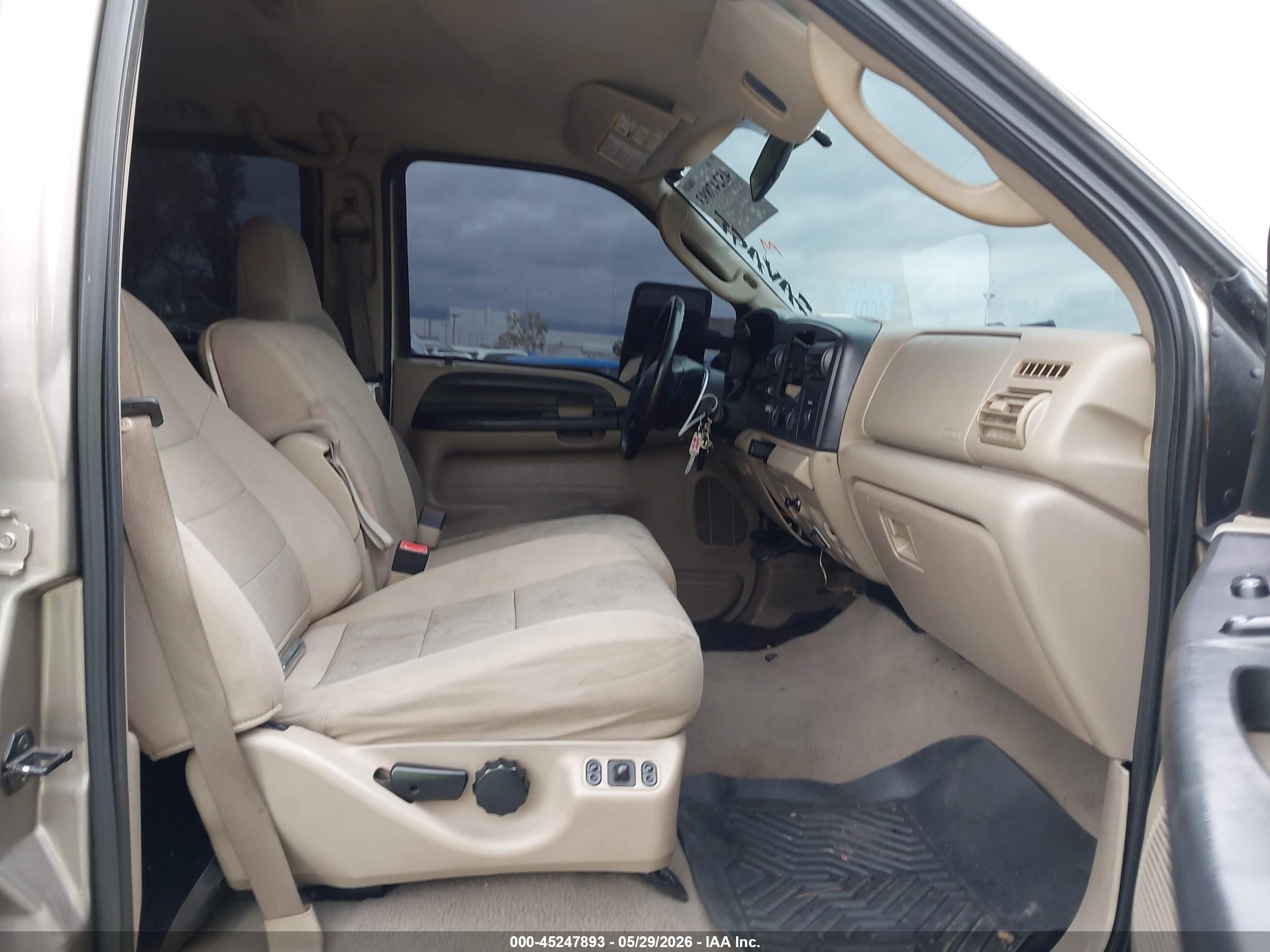 2006 Ford F-250 Lariat/xl/xlt Gold vin: 1FTSW20P26EC30330