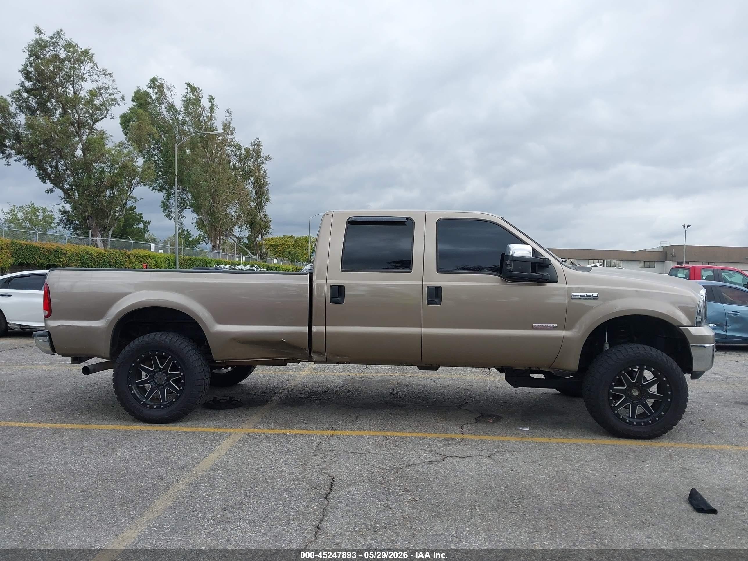 2006 Ford F-250 Lariat/xl/xlt Gold vin: 1FTSW20P26EC30330