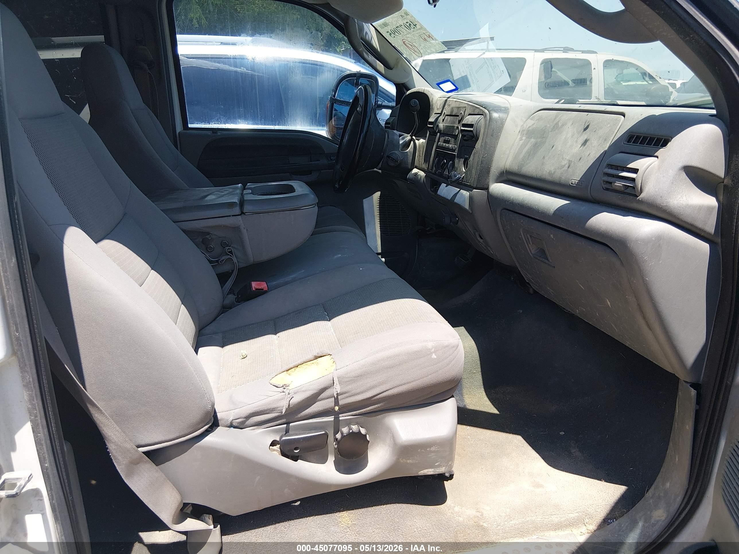 2007 Ford F-250 Lariat/xl/xlt White vin: 1FTSW20P27EA59466