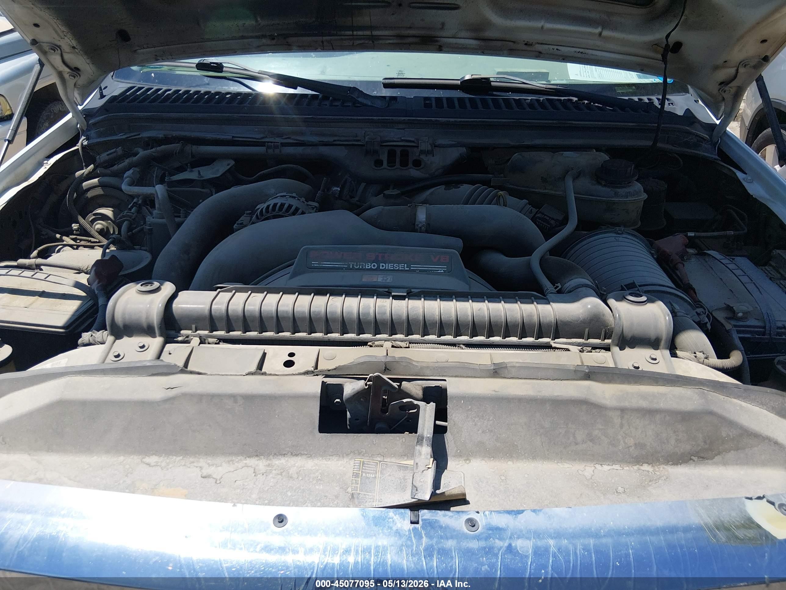 2007 Ford F-250 Lariat/xl/xlt White vin: 1FTSW20P27EA59466