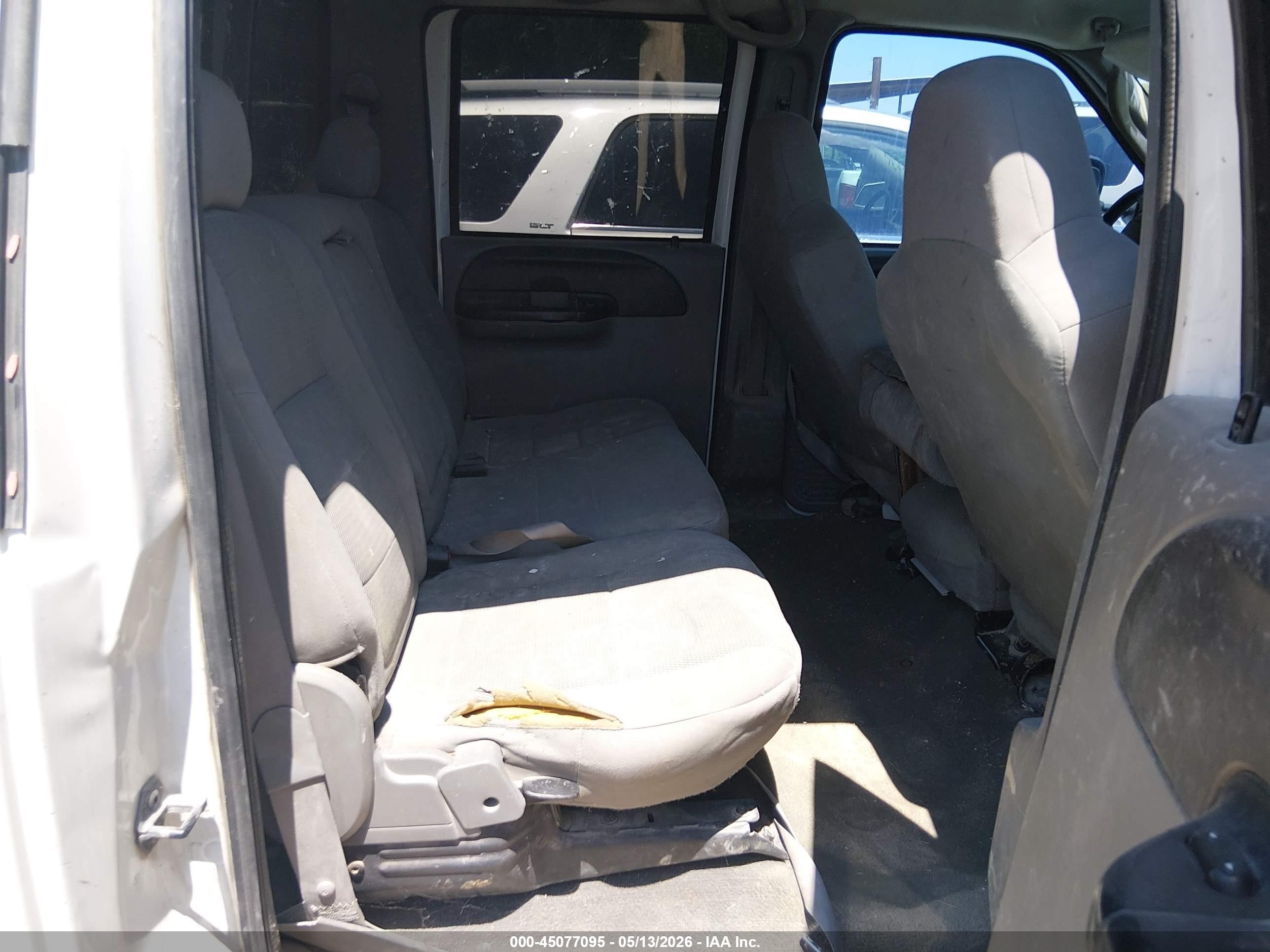 2007 Ford F-250 Lariat/xl/xlt White vin: 1FTSW20P27EA59466
