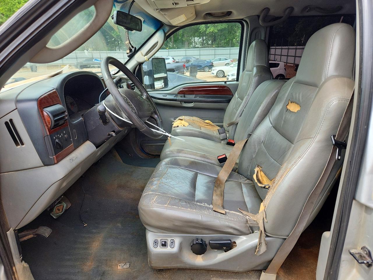 2006 Ford F250 Super Duty Silver vin: 1FTSW20P76EB22267