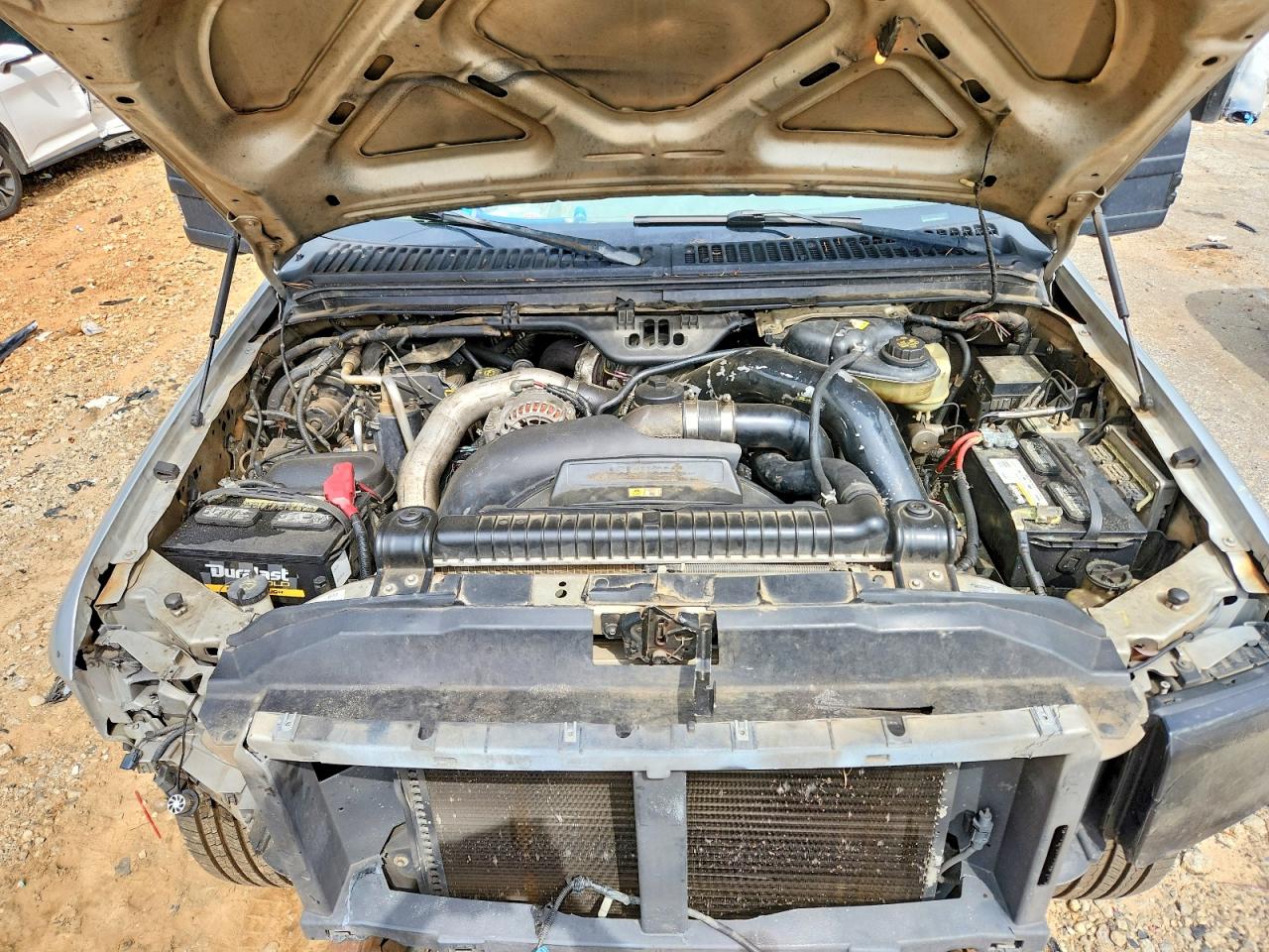 2006 Ford F250 Super Duty Silver vin: 1FTSW20P76EB22267