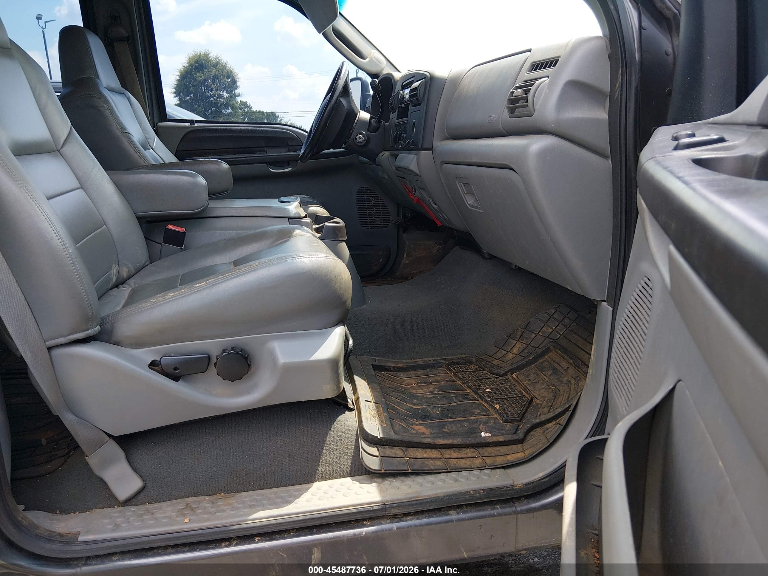 2007 Ford F-250   Gray vin: 1FTSW20P87EA41263