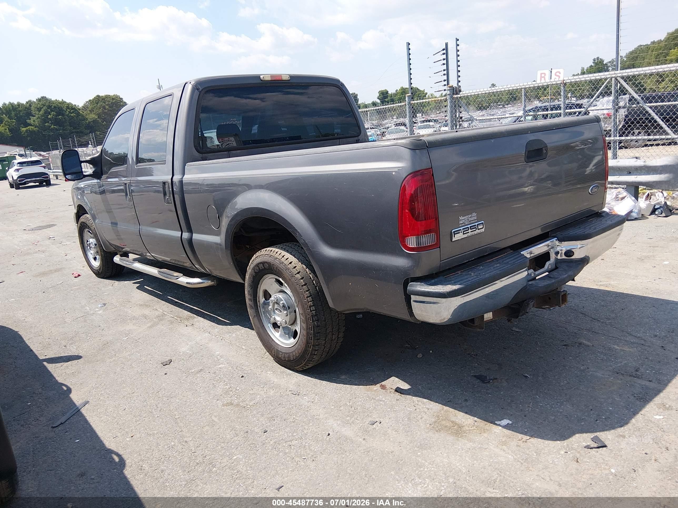 2007 Ford F-250   Gray vin: 1FTSW20P87EA41263