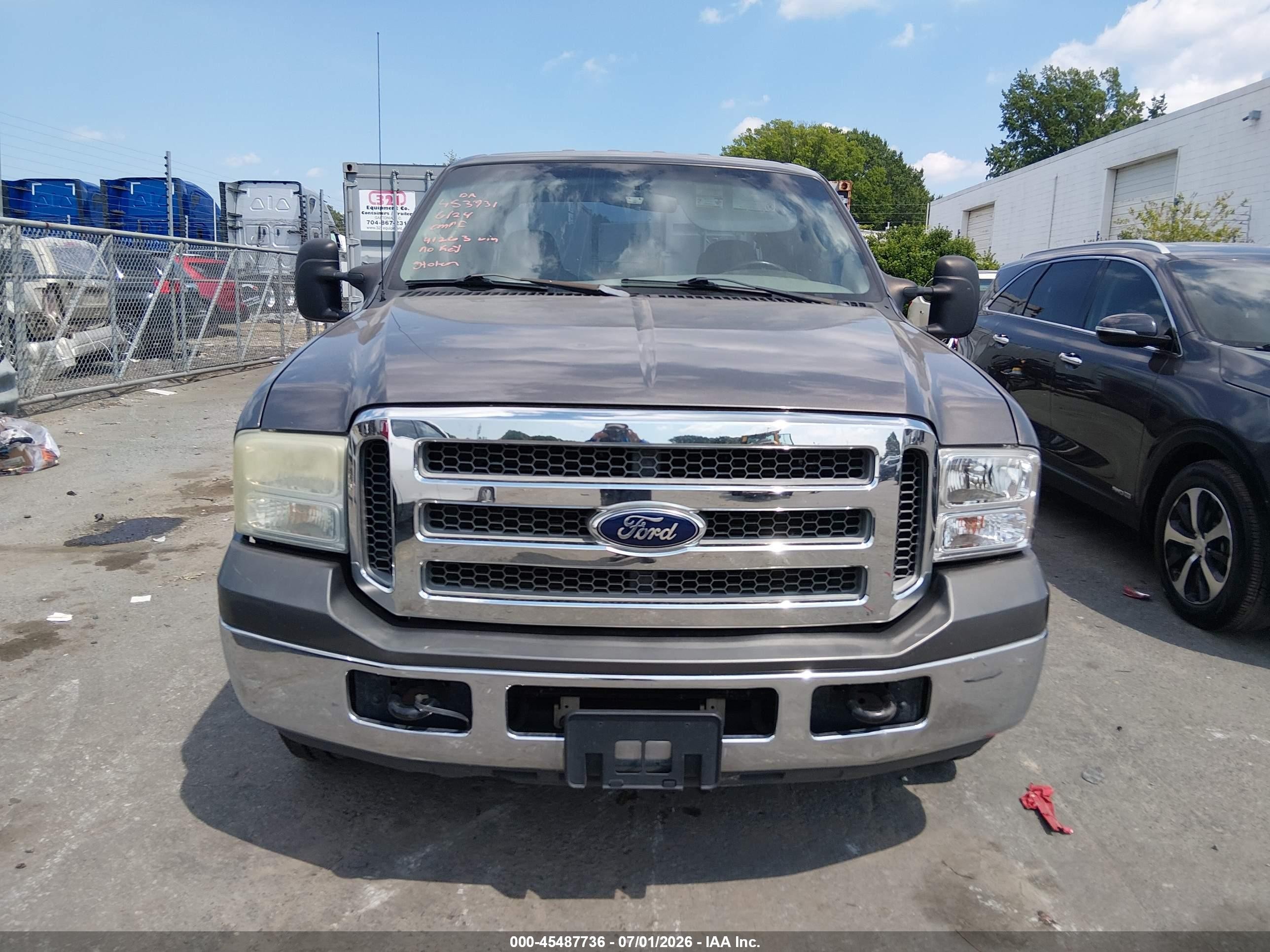 2007 Ford F-250   Gray vin: 1FTSW20P87EA41263