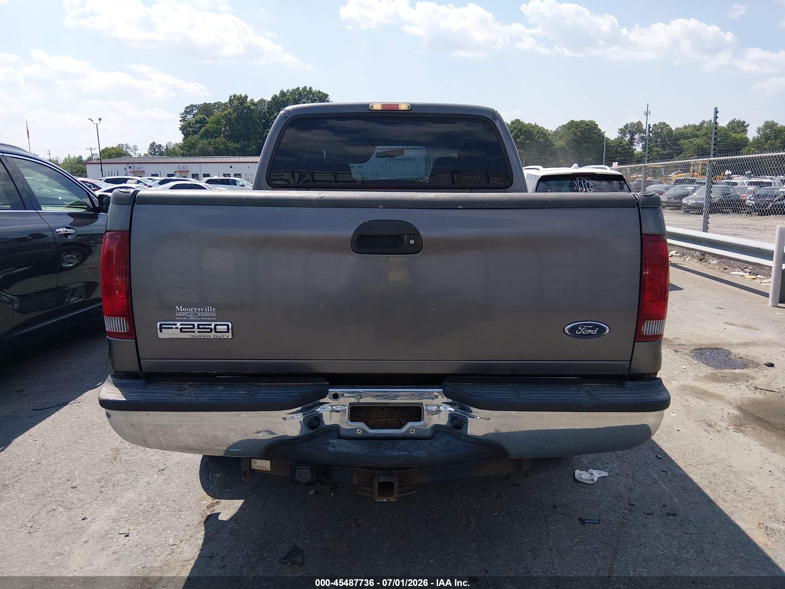 2007 Ford F-250   Gray vin: 1FTSW20P87EA41263