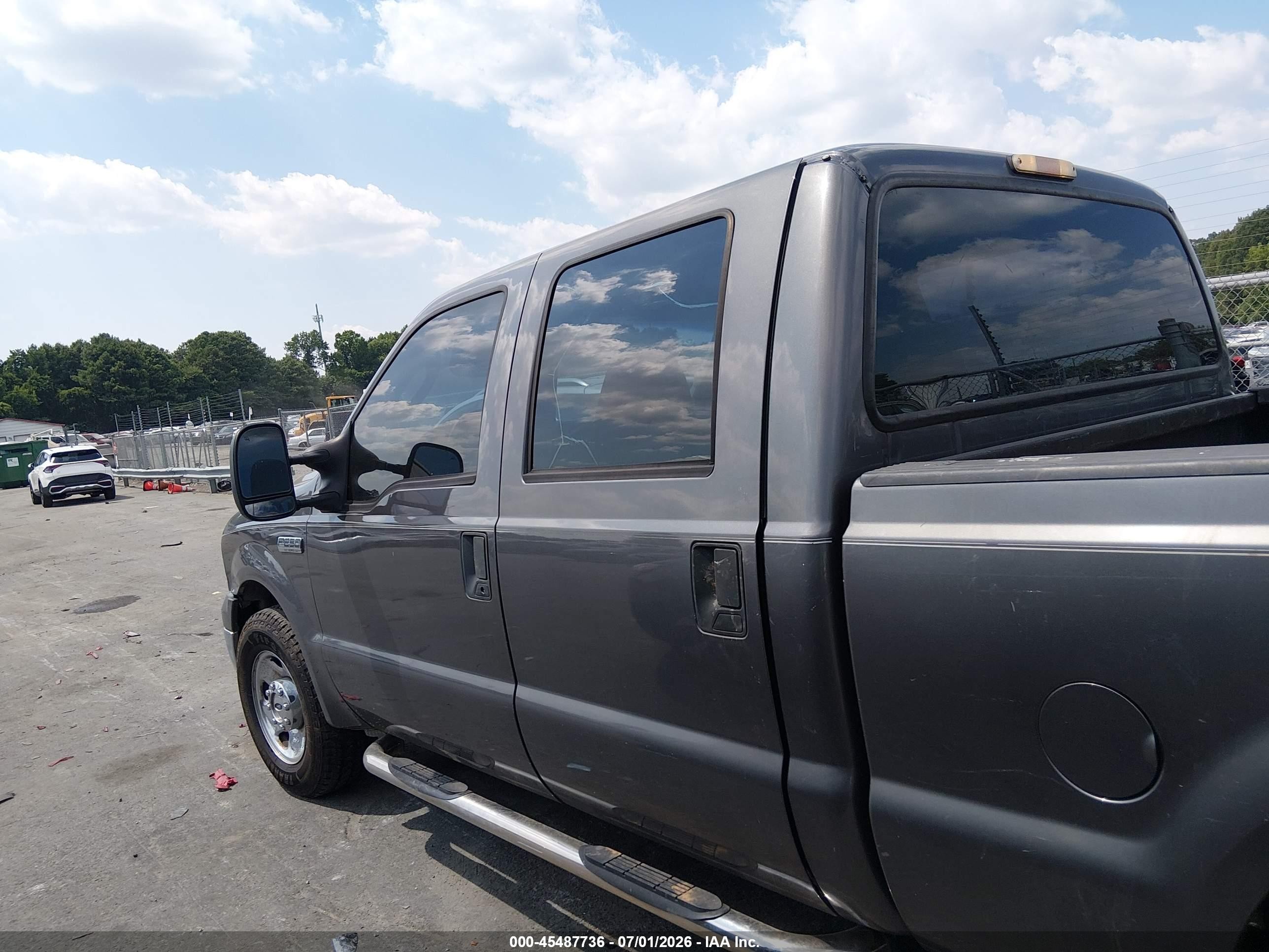 2007 Ford F-250   Gray vin: 1FTSW20P87EA41263