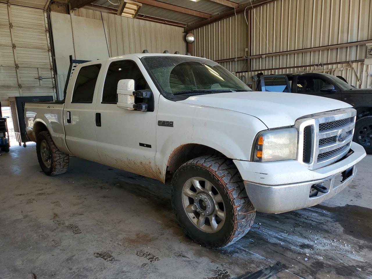 2007 Ford F250 Super Duty White vin: 1FTSW20P87EB21520
