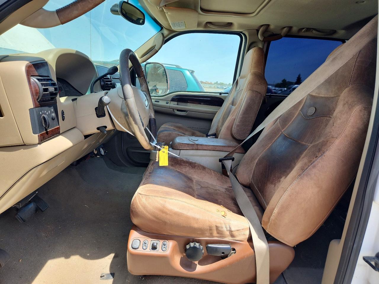 2005 Ford F250 Super Duty Белый vin: 1FTSW20P95EB17537