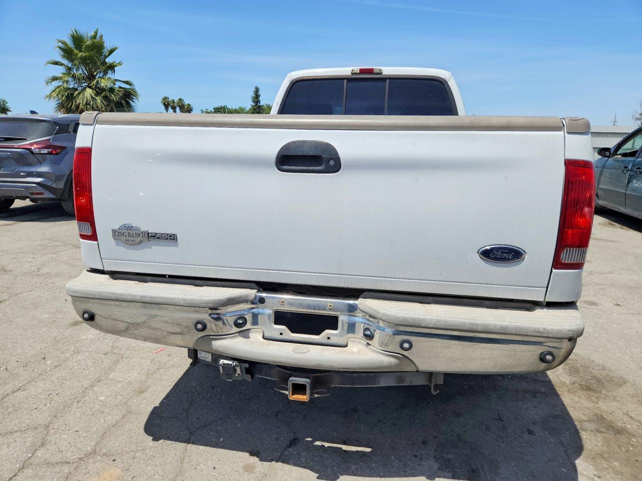2005 Ford F250 Super Duty Белый vin: 1FTSW20P95EB17537