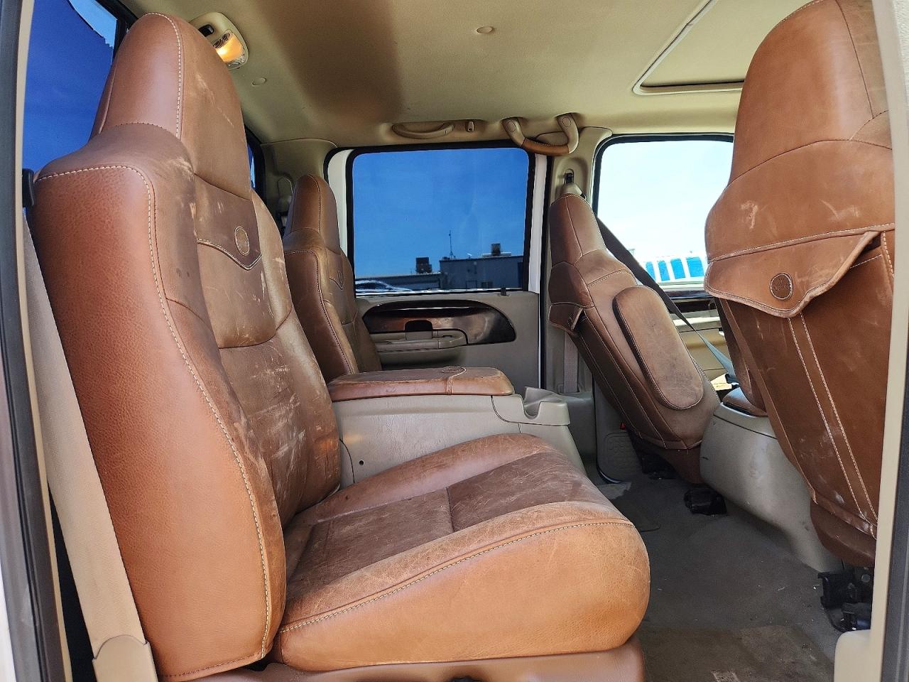 2005 Ford F250 Super Duty Белый vin: 1FTSW20P95EB17537
