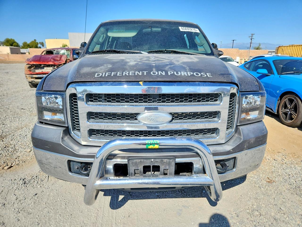 2006 Ford F250 Super Duty Gray vin: 1FTSW20P96EC32463
