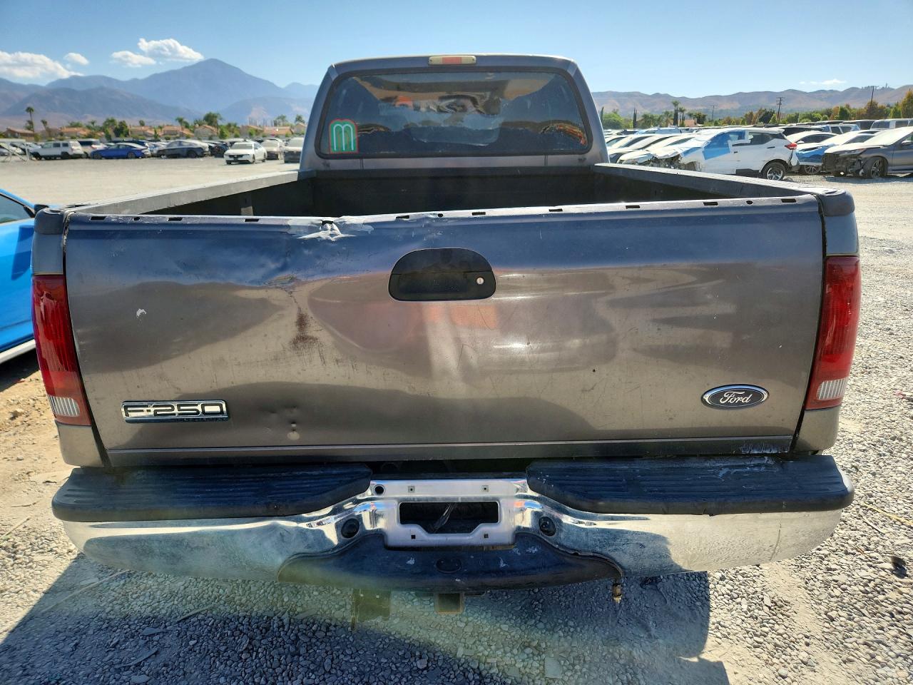 2006 Ford F250 Super Duty Gray vin: 1FTSW20P96EC32463