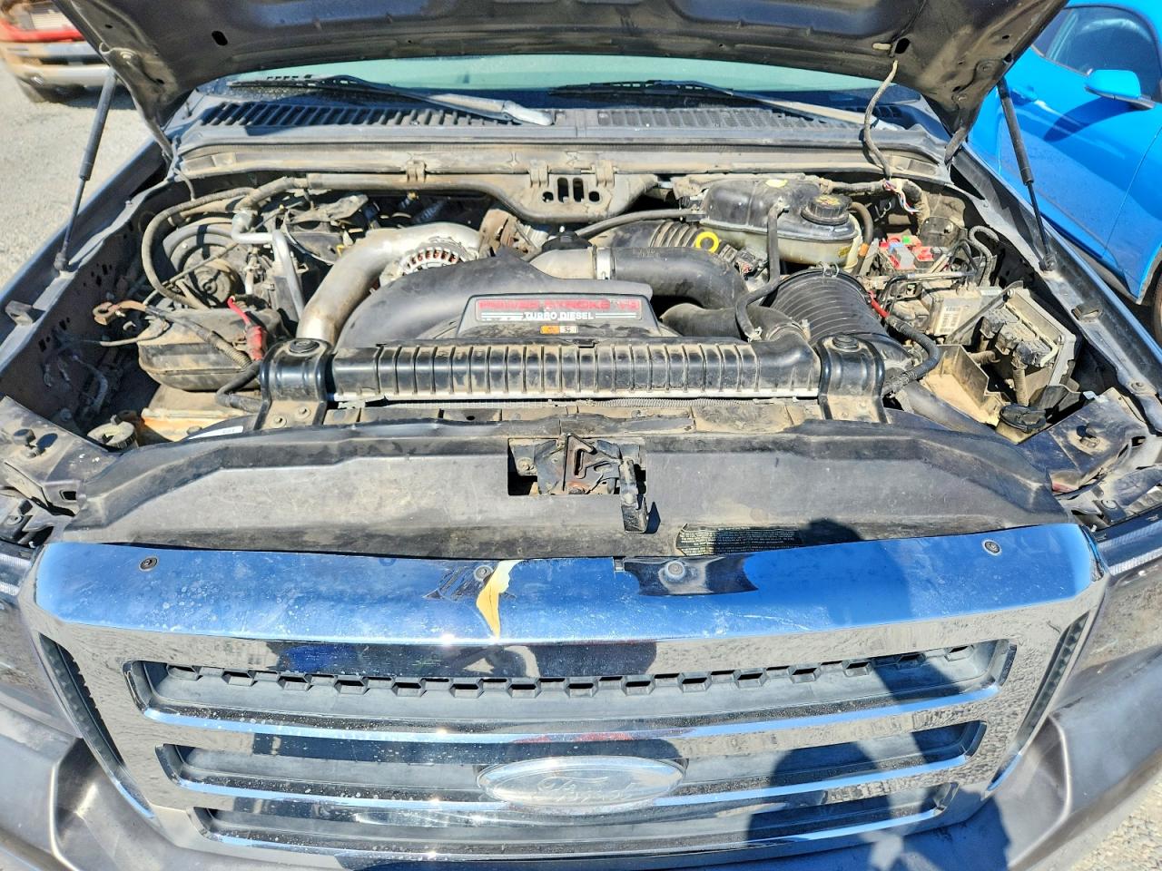 2006 Ford F250 Super Duty Gray vin: 1FTSW20P96EC32463