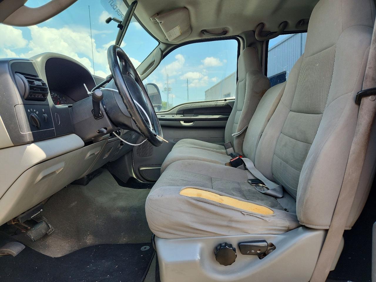 2007 Ford F250 Super Duty White vin: 1FTSW20P97EA24939