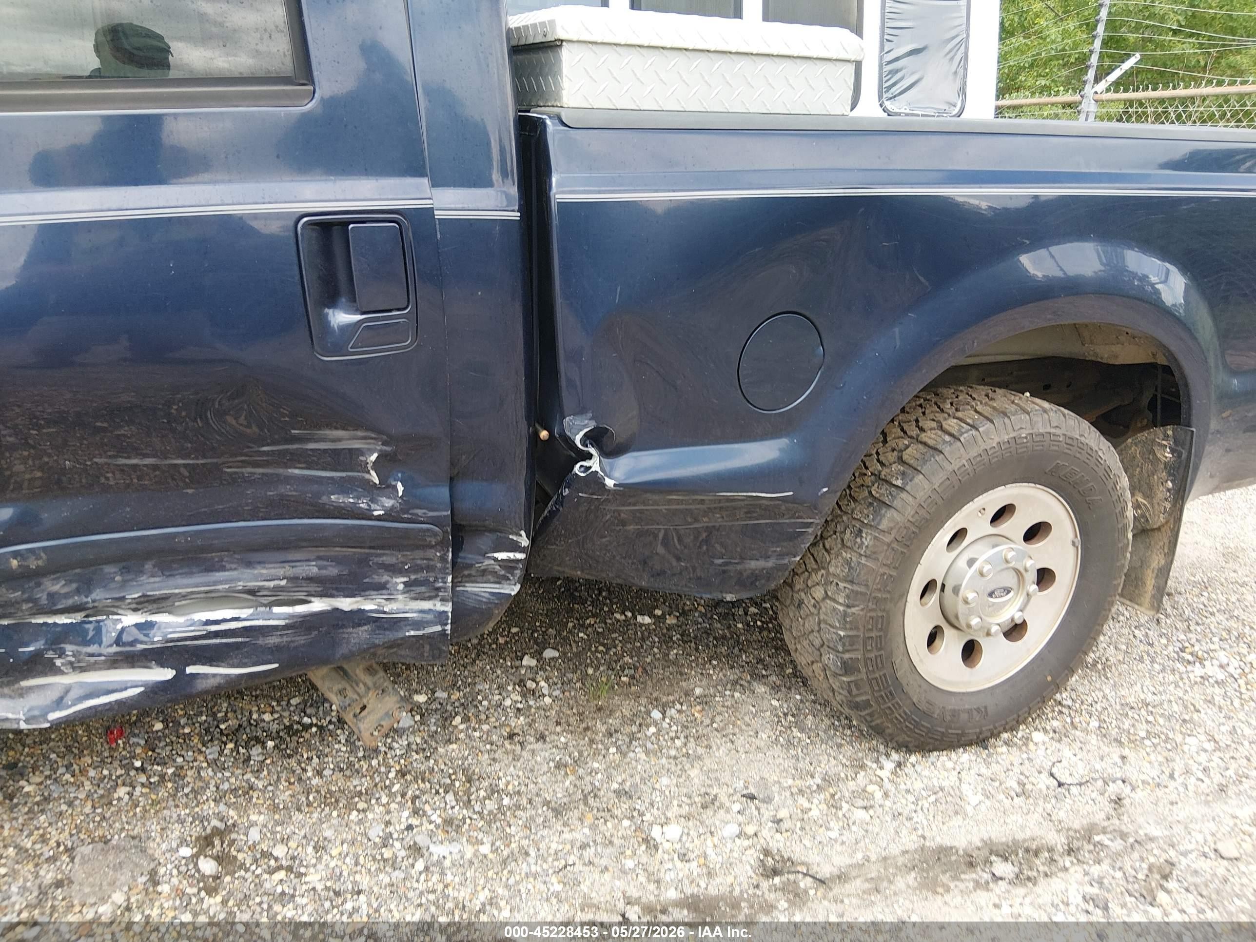 2005 Ford Super Duty F-250 Lariat/xl/xlt Blue vin: 1FTSW20PX5EA59101