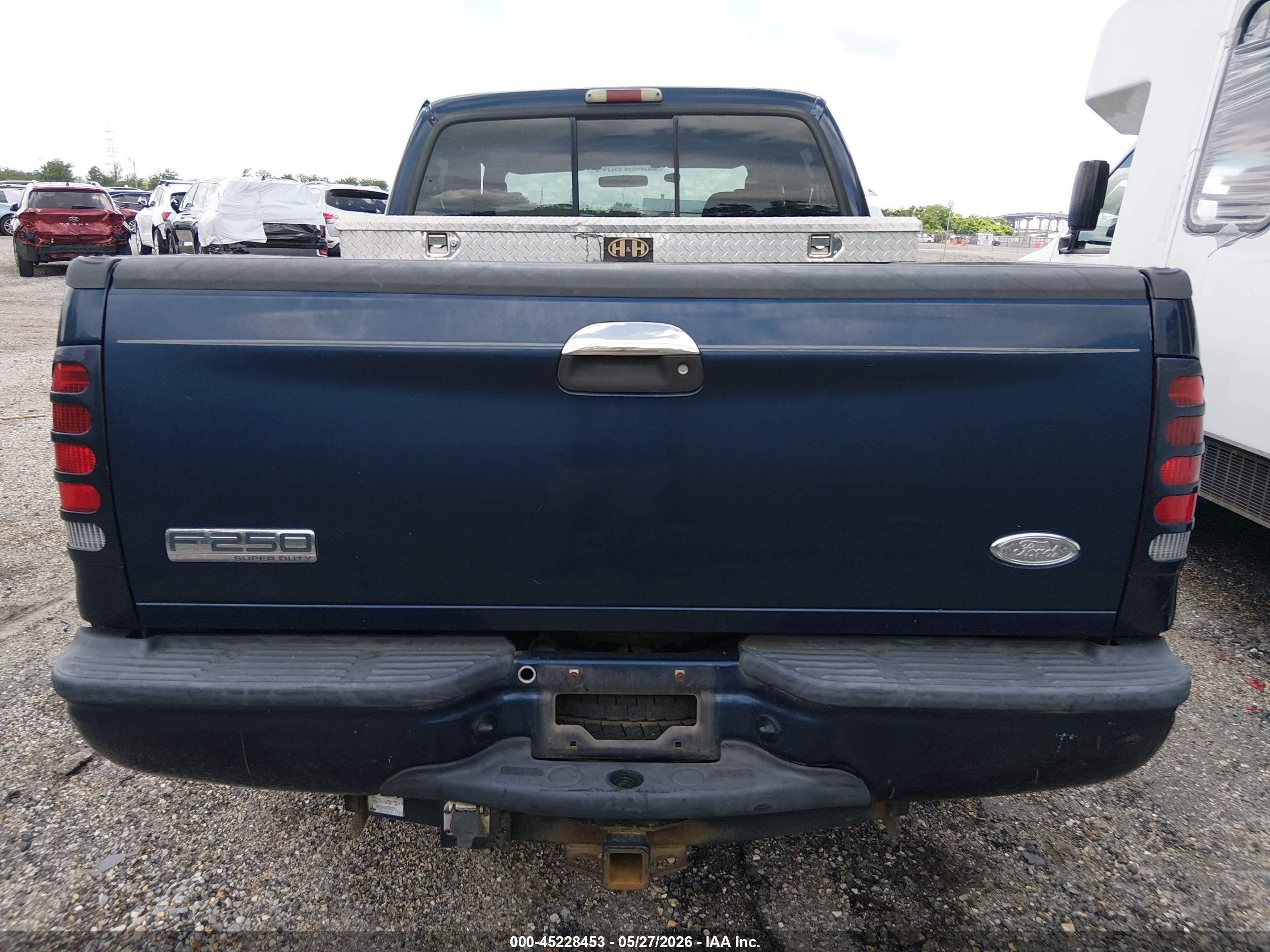 2005 Ford Super Duty F-250 Lariat/xl/xlt Blue vin: 1FTSW20PX5EA59101