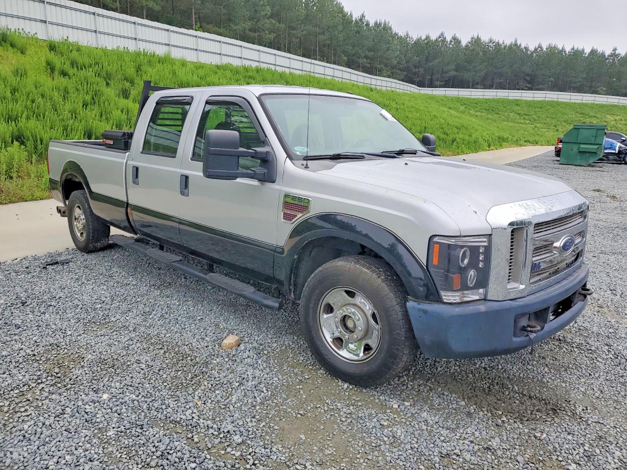 2008 Ford F250 Super Duty Silver vin: 1FTSW20R08EB96540