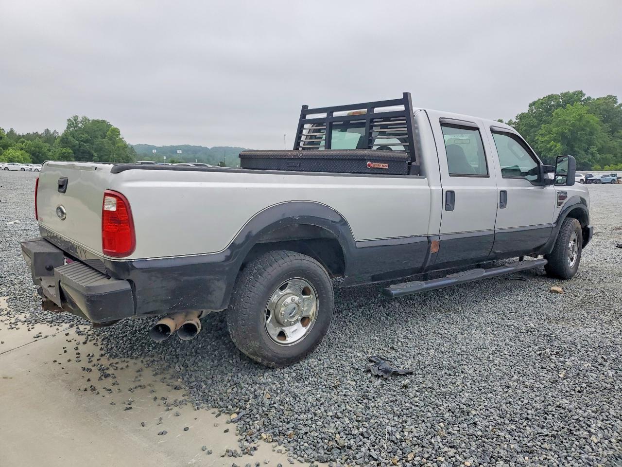 2008 Ford F250 Super Duty Silver vin: 1FTSW20R08EB96540