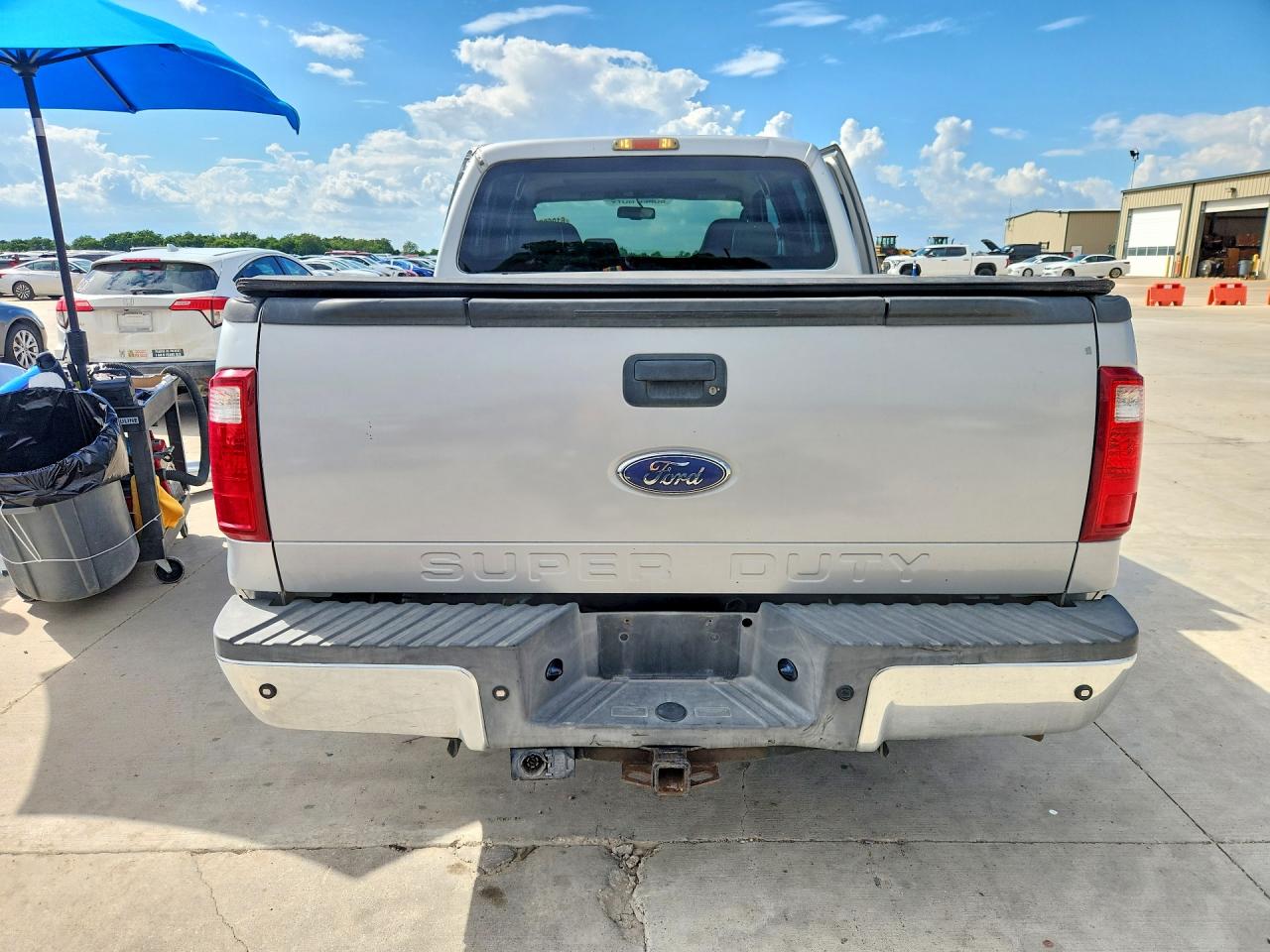 2008 Ford F250 Super Duty Silver vin: 1FTSW20R08EC06208