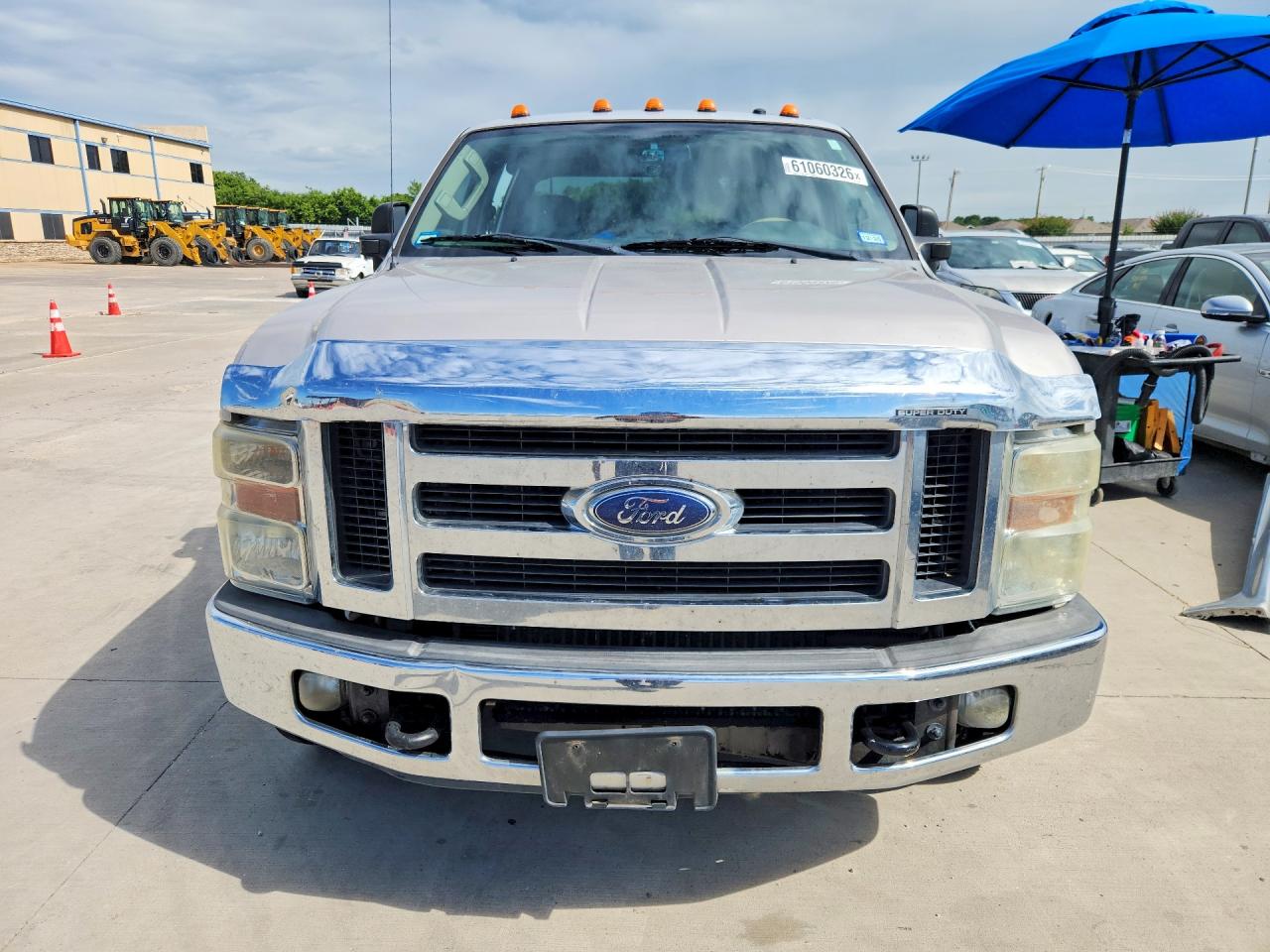 2008 Ford F250 Super Duty Silver vin: 1FTSW20R08EC06208