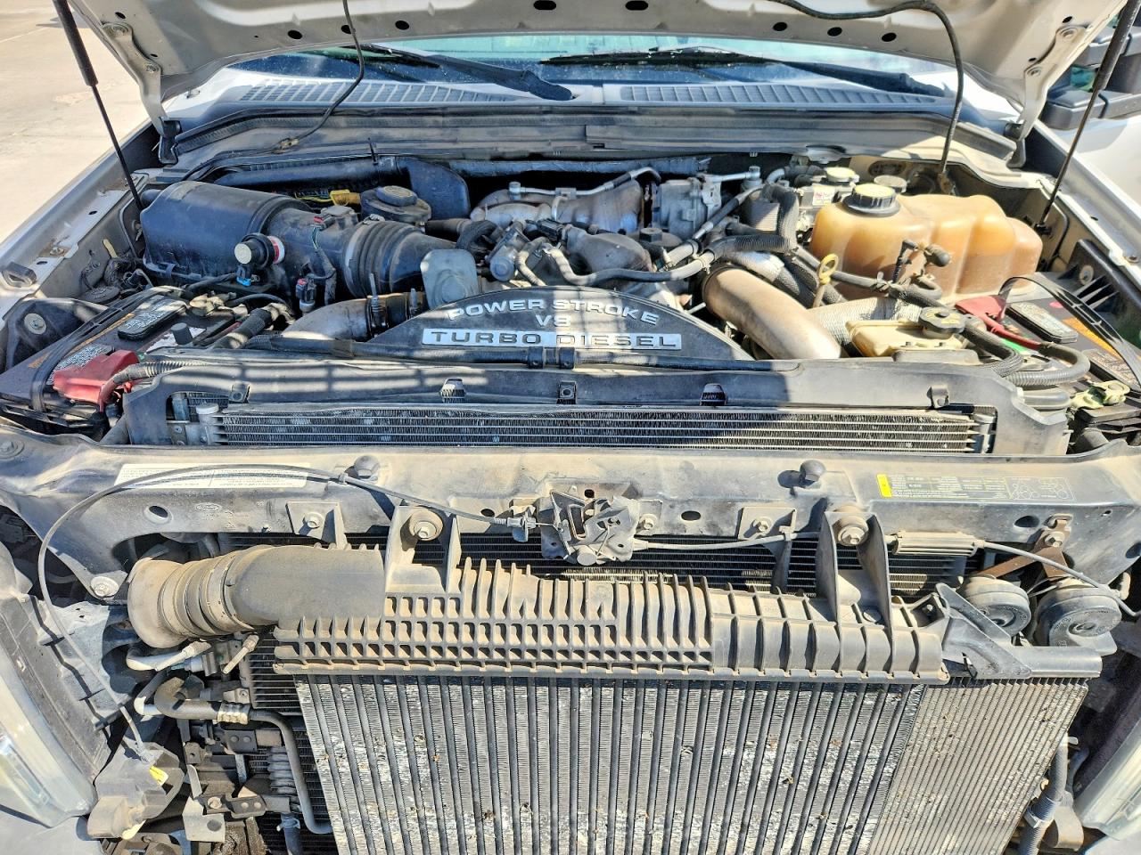 2008 Ford F250 Super Duty Silver vin: 1FTSW20R08EC06208